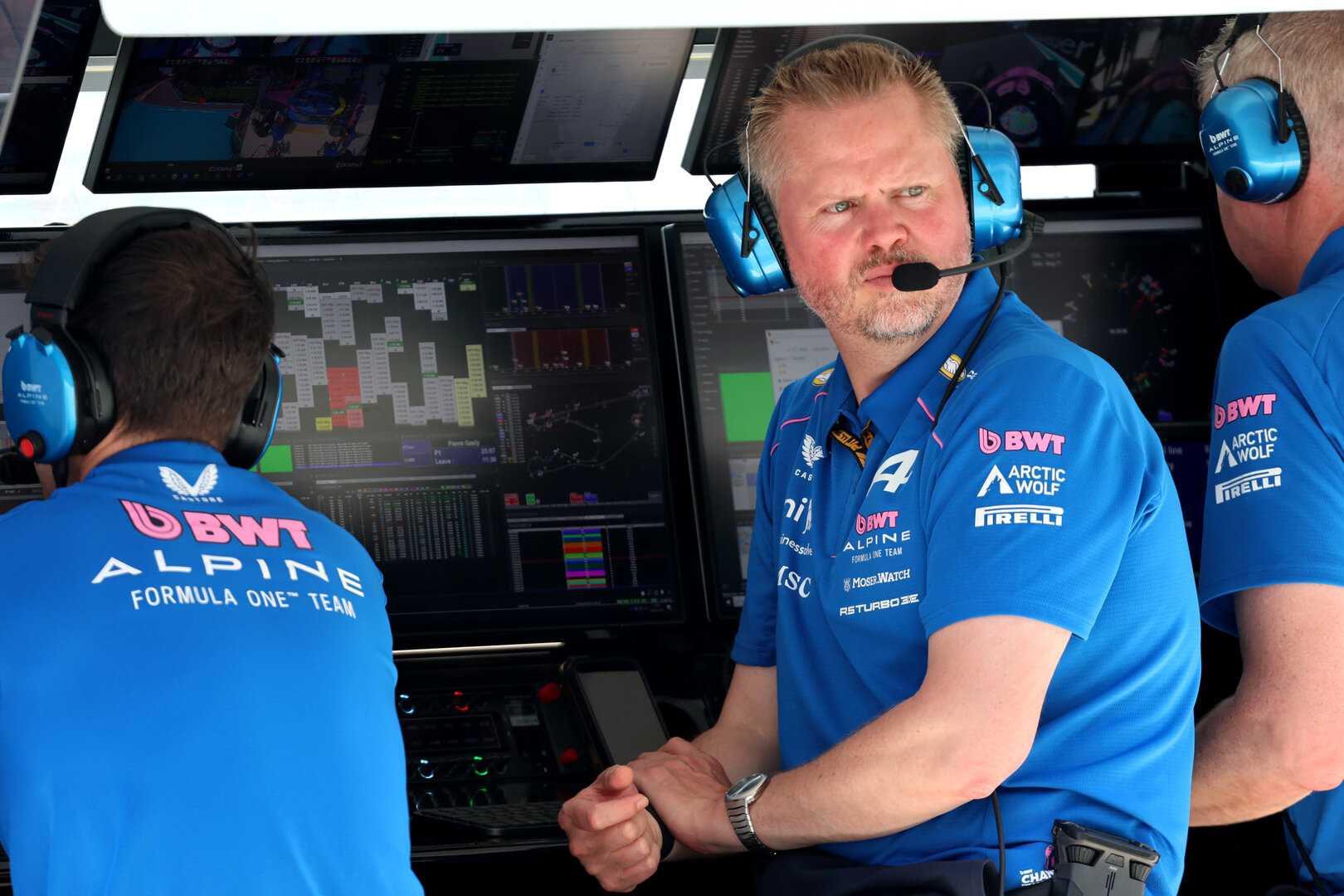 GP MIAMI, Richard Lockwood (USA) Alpine F1 Team Sporting e Strategy Director.
01.05.2026. Formula 1 World Championship, Rd 4, Miami Grand Prix, Miami, Florida, USA, Sprint Qualifiche Day.
- www.xpbimages.com, EMail: requests@xpbimages.com © Copyright: Batchelor / XPB Images