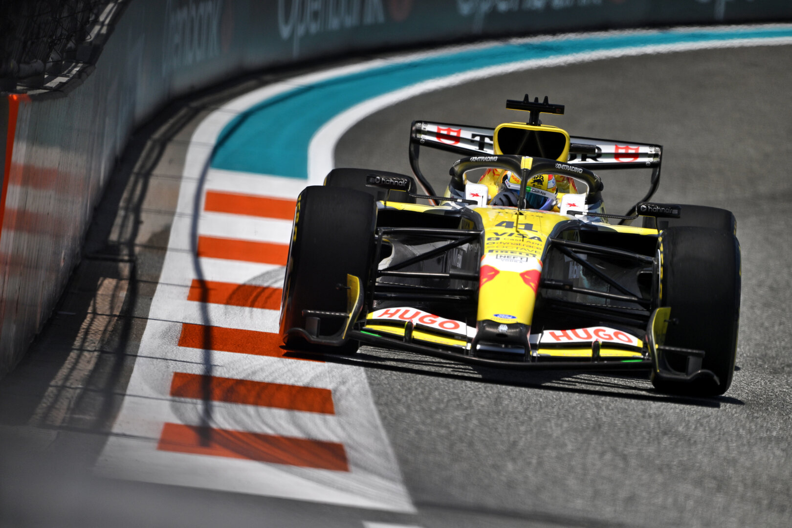 GP MIAMI, Arvid Lindblad (GBR) Racing Bulls Formula One Team VCARB 03.
01.05.2026. Formula 1 World Championship, Rd 4, Miami Grand Prix, Miami, Florida, USA, Sprint Qualifiche Day.
- www.xpbimages.com, EMail: requests@xpbimages.com © Copyright: Price / XPB Images