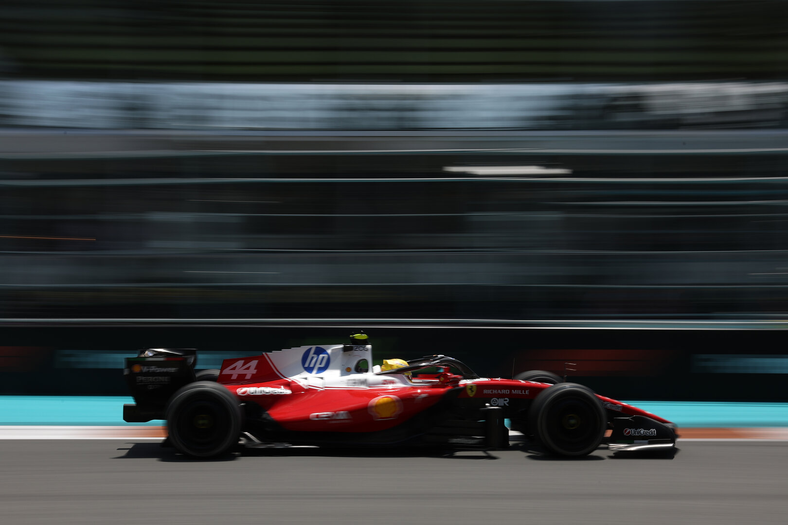 GP MIAMI, Lewis Hamilton (GBR) Ferrari SF-26.
01.05.2026. Formula 1 World Championship, Rd 4, Miami Grand Prix, Miami, Florida, USA, Sprint Qualifiche Day.
- www.xpbimages.com, EMail: requests@xpbimages.com © Copyright: Dunbar / XPB Images