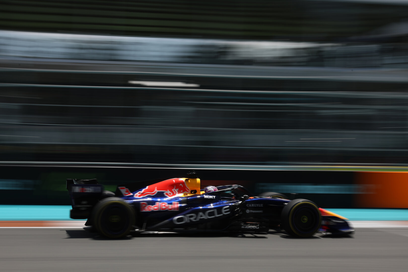 GP MIAMI, Max Verstappen (NLD) Red Bull Racing RB22.
01.05.2026. Formula 1 World Championship, Rd 4, Miami Grand Prix, Miami, Florida, USA, Sprint Qualifiche Day.
- www.xpbimages.com, EMail: requests@xpbimages.com © Copyright: Dunbar / XPB Images