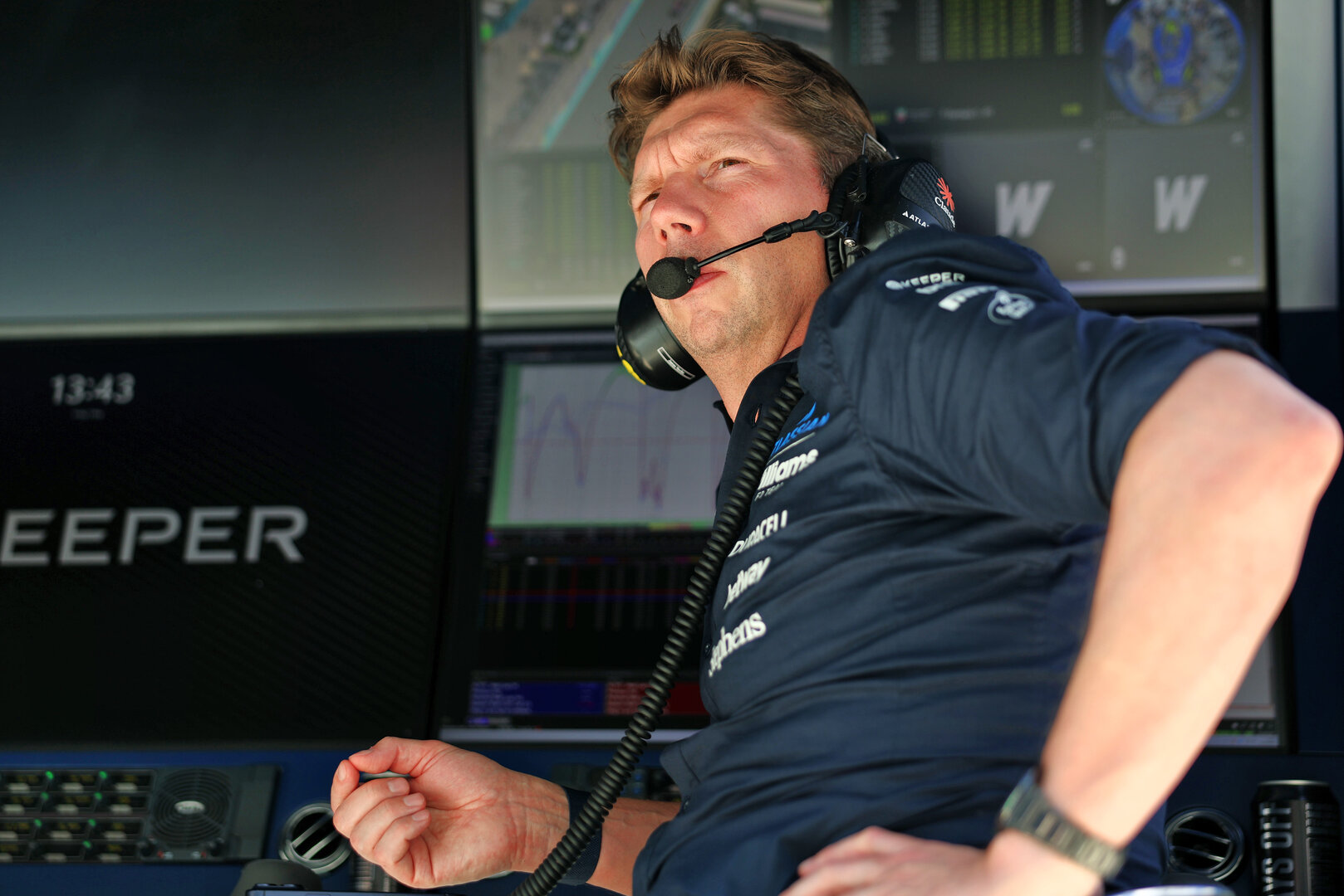 GP MIAMI, James Vowles (GBR) Williams F1 Team, Team Principal.
01.05.2026. Formula 1 World Championship, Rd 4, Miami Grand Prix, Miami, Florida, USA, Sprint Qualifiche Day.
- www.xpbimages.com, EMail: requests@xpbimages.com © Copyright: Bearne / XPB Images