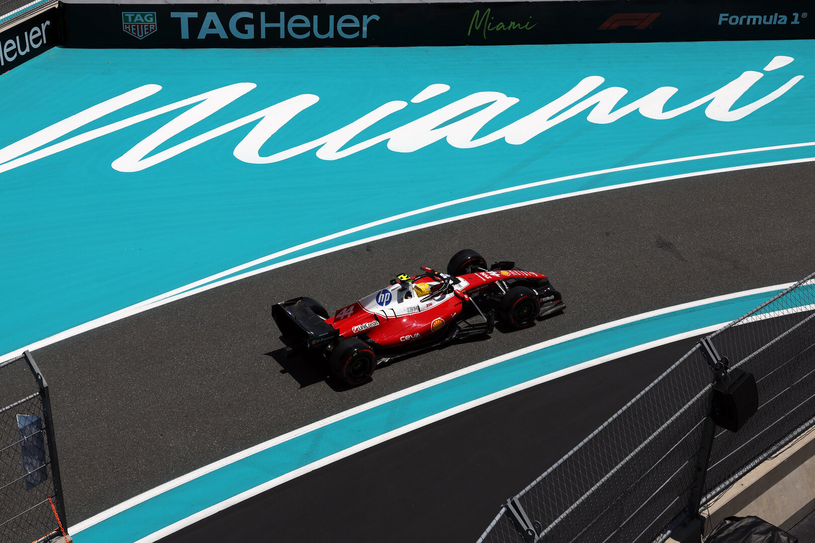 GP MIAMI, Lewis Hamilton (GBR) Ferrari SF-26.
01.05.2026. Formula 1 World Championship, Rd 4, Miami Grand Prix, Miami, Florida, USA, Sprint Qualifiche Day.
- www.xpbimages.com, EMail: requests@xpbimages.com © Copyright: Dunbar / XPB Images