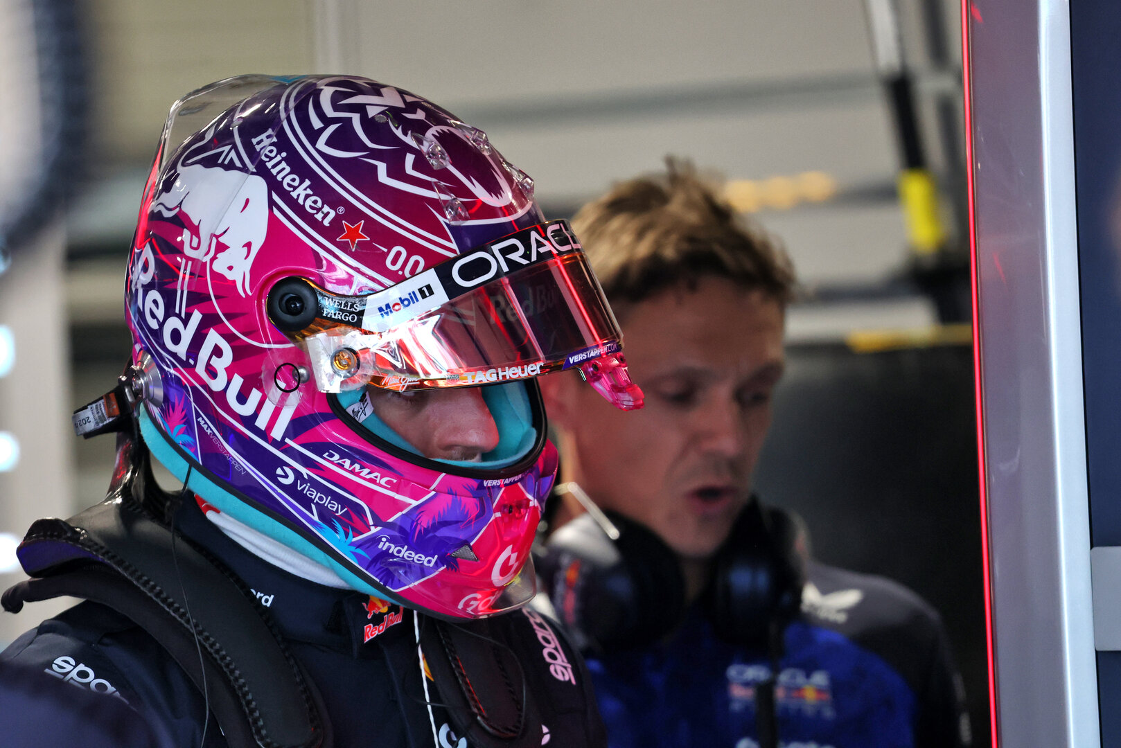 GP MIAMI, Max Verstappen (NLD) Red Bull Racing.
01.05.2026. Formula 1 World Championship, Rd 4, Miami Grand Prix, Miami, Florida, USA, Sprint Qualifiche Day.
- www.xpbimages.com, EMail: requests@xpbimages.com © Copyright: Batchelor / XPB Images