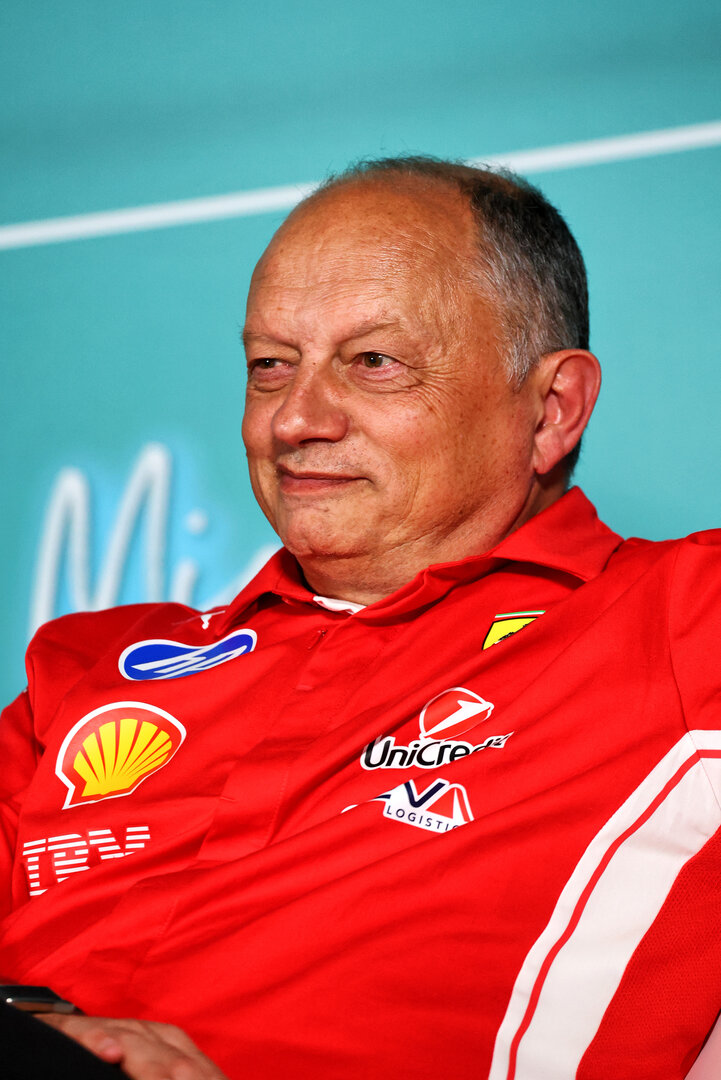 GP MIAMI, Frederic Vasseur (FRA) Ferrari Team Principal in the FIA Press Conference.
01.05.2026. Formula 1 World Championship, Rd 4, Miami Grand Prix, Miami, Florida, USA, Sprint Qualifiche Day.
- www.xpbimages.com, EMail: requests@xpbimages.com © Copyright: Bearne / XPB Images