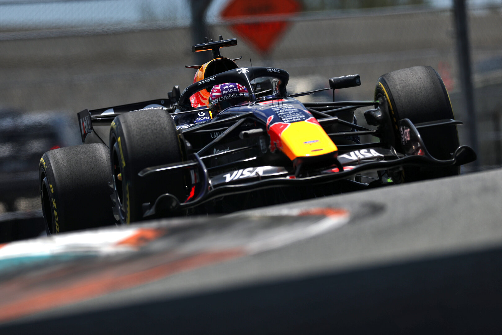 GP MIAMI, Max Verstappen (NLD) Red Bull Racing RB22.
01.05.2026. Formula 1 World Championship, Rd 4, Miami Grand Prix, Miami, Florida, USA, Sprint Qualifiche Day.
- www.xpbimages.com, EMail: requests@xpbimages.com © Copyright: Charniaux / XPB Images
