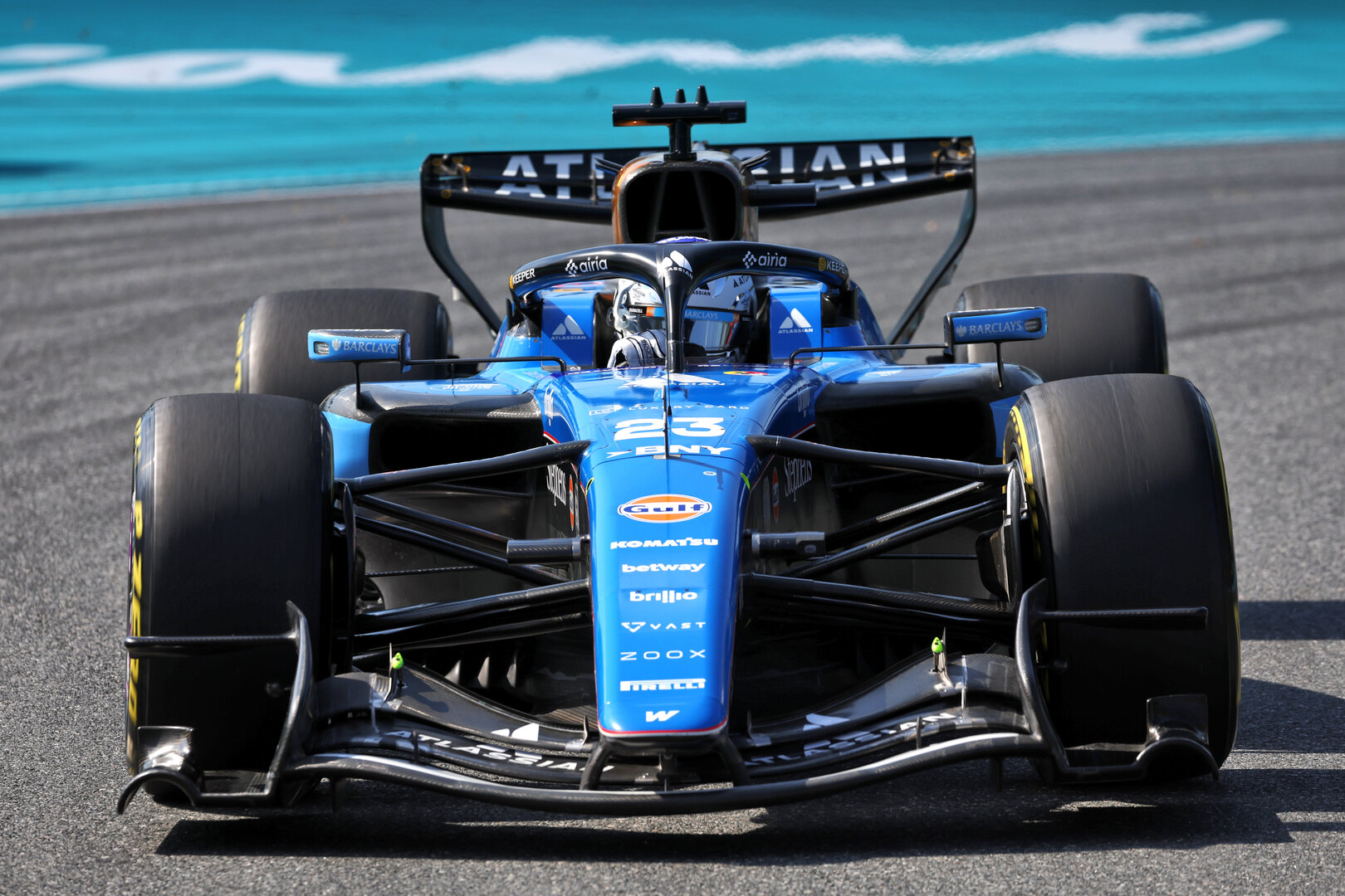 GP MIAMI, Alexander Albon (THA) Williams F1 Team FW48.
01.05.2026. Formula 1 World Championship, Rd 4, Miami Grand Prix, Miami, Florida, USA, Sprint Qualifiche Day.
- www.xpbimages.com, EMail: requests@xpbimages.com © Copyright: Dunbar / XPB Images