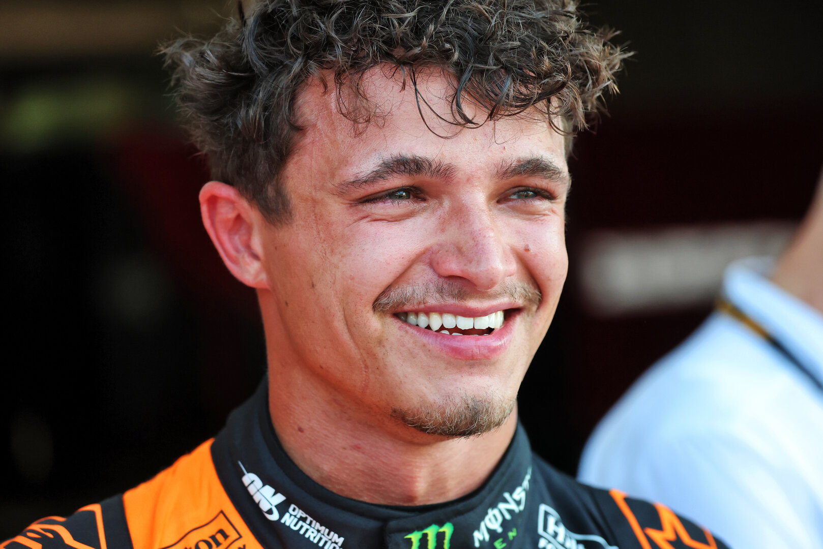 GP MIAMI, Lando Norris (GBR) McLaren F1 Team MCL40 celebrates his pole position in Sprint qualifying parc ferme.
01.05.2026. Formula 1 World Championship, Rd 4, Miami Grand Prix, Miami, Florida, USA, Sprint Qualifiche Day.
- www.xpbimages.com, EMail: requests@xpbimages.com © Copyright: Charniaux / XPB Images