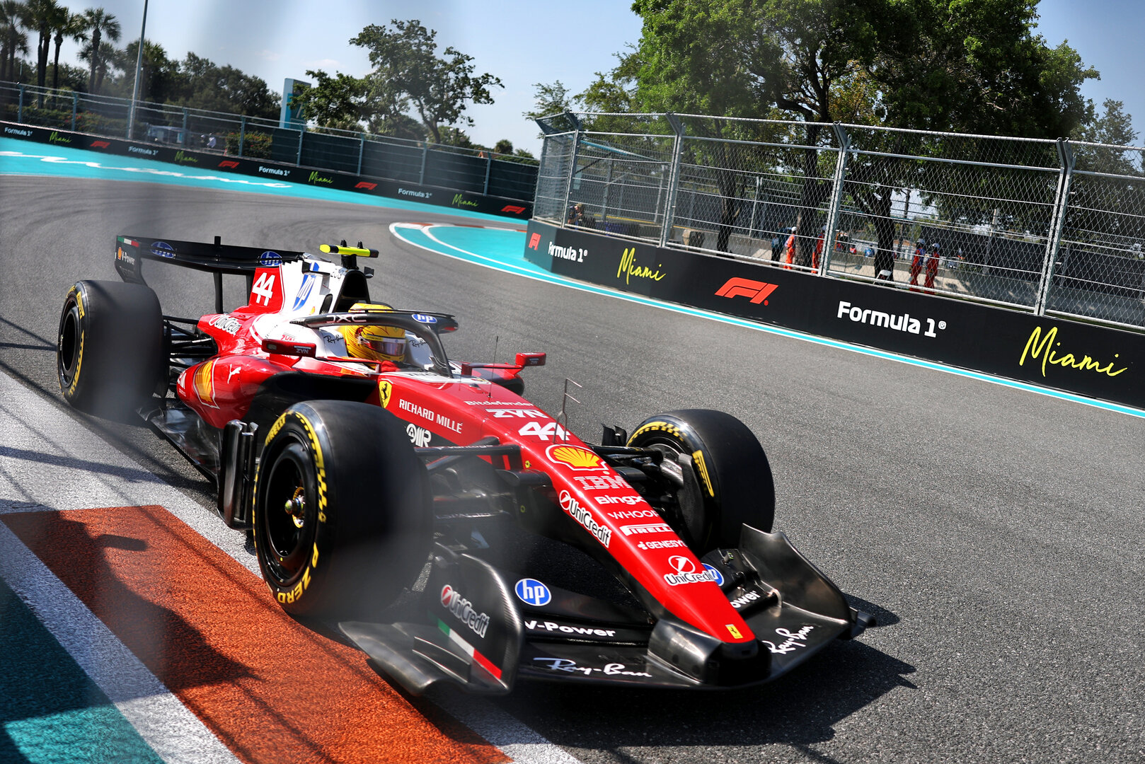 GP MIAMI, Lewis Hamilton (GBR) Ferrari SF-26.
01.05.2026. Formula 1 World Championship, Rd 4, Miami Grand Prix, Miami, Florida, USA, Sprint Qualifiche Day.
- www.xpbimages.com, EMail: requests@xpbimages.com © Copyright: Charniaux / XPB Images