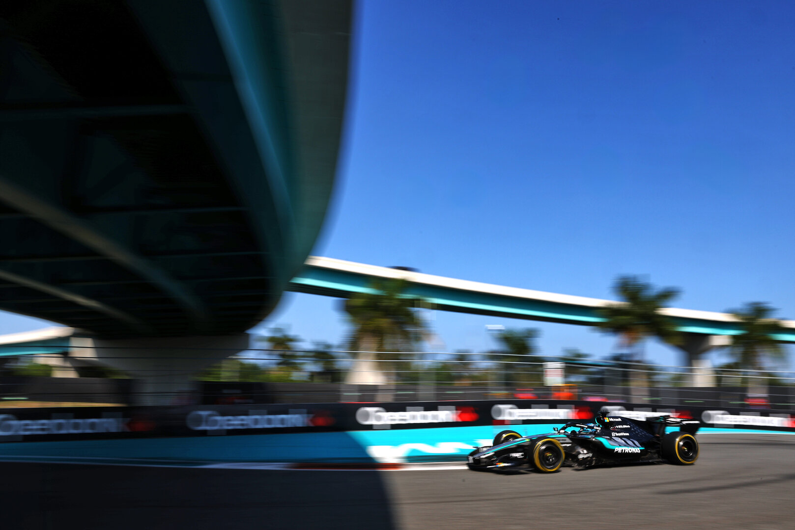 GP MIAMI, George Russell (GBR) Mercedes AMG Formula One Team W17.
01.05.2026. Formula 1 World Championship, Rd 4, Miami Grand Prix, Miami, Florida, USA, Sprint Qualifiche Day.
- www.xpbimages.com, EMail: requests@xpbimages.com © Copyright: Patching / XPB Images