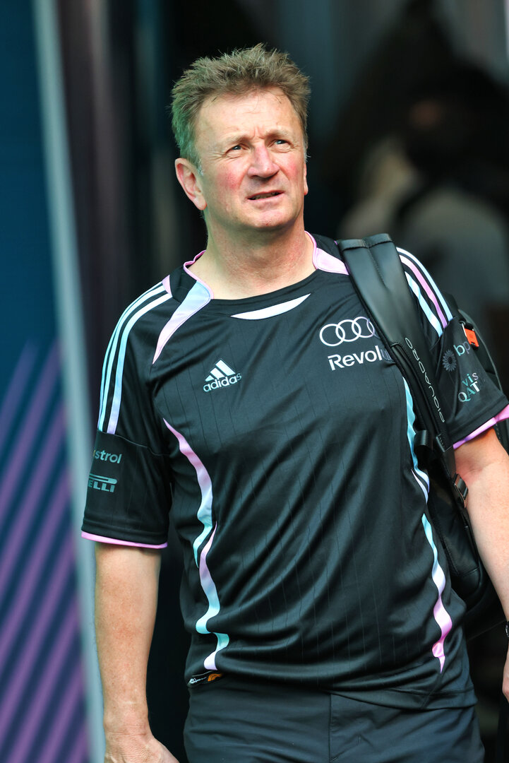 GP MIAMI, Allan McNish (GBR) Audi F1 Team Racing Director.
02.05.2026. Formula 1 World Championship, Rd 4, Miami Grand Prix, Miami, Florida, USA, Sprint e Qualifiche Day.
- www.xpbimages.com, EMail: requests@xpbimages.com © Copyright: Bearne / XPB Images