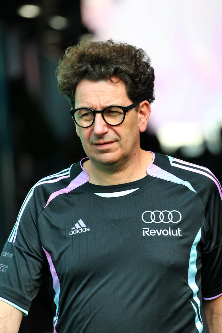 GP MIAMI, Mattia Binotto (ITA) Audi F1 Team Motorsport Chief Operating e Chief Technical Officer.
02.05.2026. Formula 1 World Championship, Rd 4, Miami Grand Prix, Miami, Florida, USA, Sprint e Qualifiche Day.
- www.xpbimages.com, EMail: requests@xpbimages.com © Copyright: Bearne / XPB Images