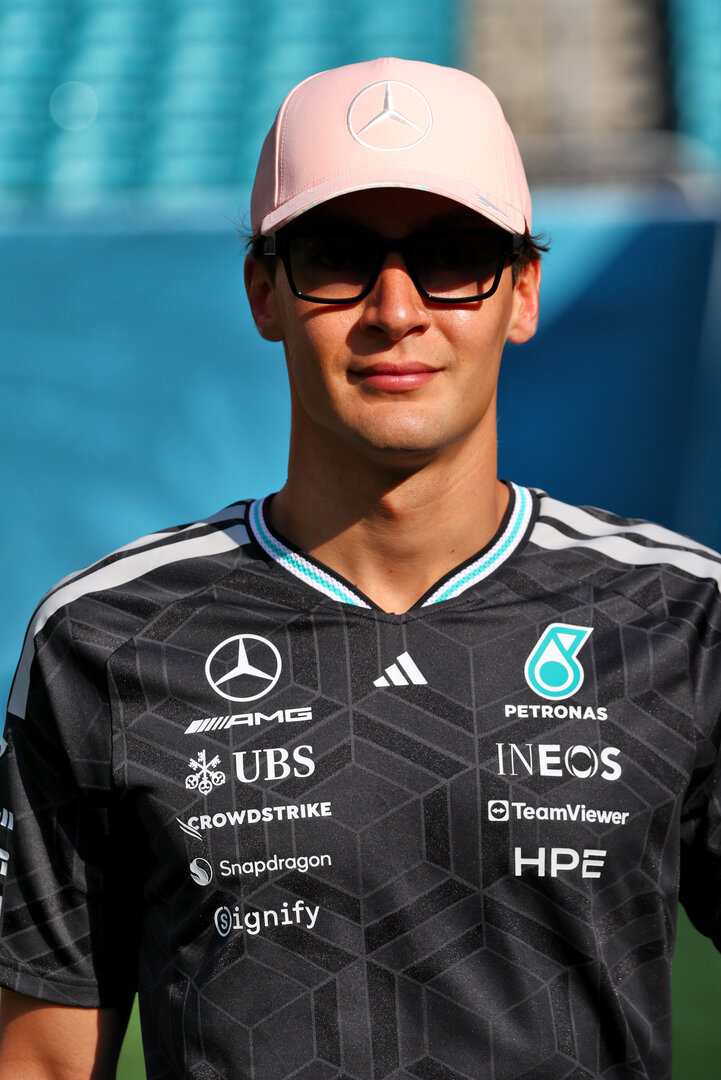 GP MIAMI, George Russell (GBR) Mercedes AMG Formula One Team.
02.05.2026. Formula 1 World Championship, Rd 4, Miami Grand Prix, Miami, Florida, USA, Sprint e Qualifiche Day.
- www.xpbimages.com, EMail: requests@xpbimages.com © Copyright: Patching / XPB Images