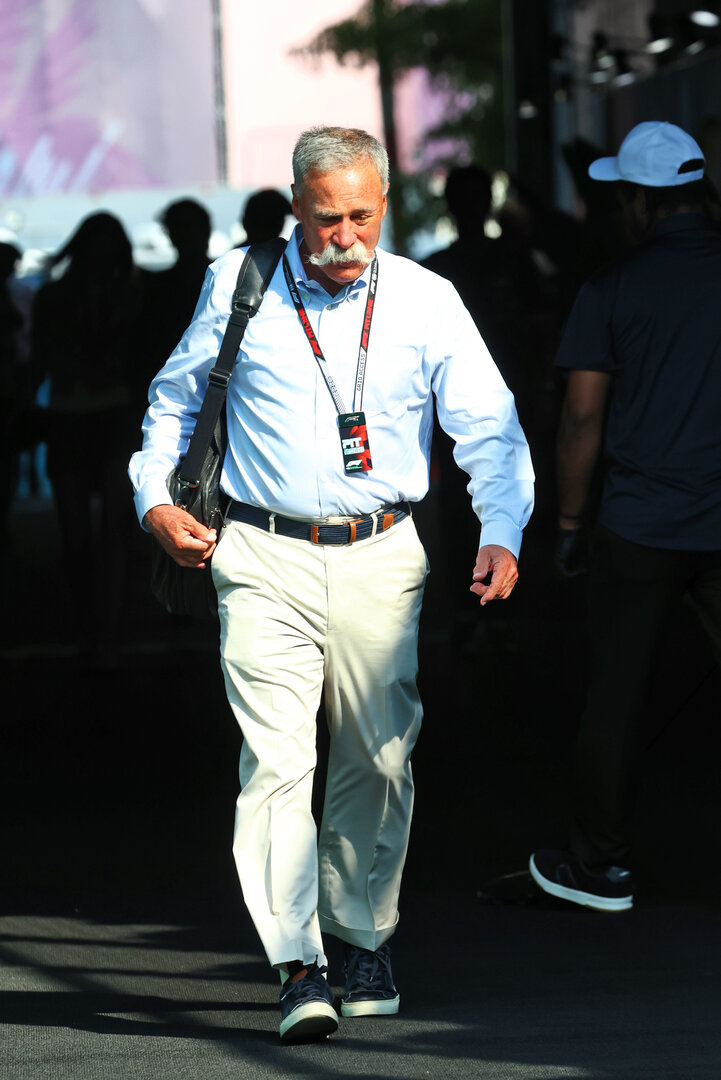 GP MIAMI, Chase Carey (USA) Liberty Media Executive Committee Board Member.
02.05.2026. Formula 1 World Championship, Rd 4, Miami Grand Prix, Miami, Florida, USA, Sprint e Qualifiche Day.
- www.xpbimages.com, EMail: requests@xpbimages.com © Copyright: Bearne / XPB Images