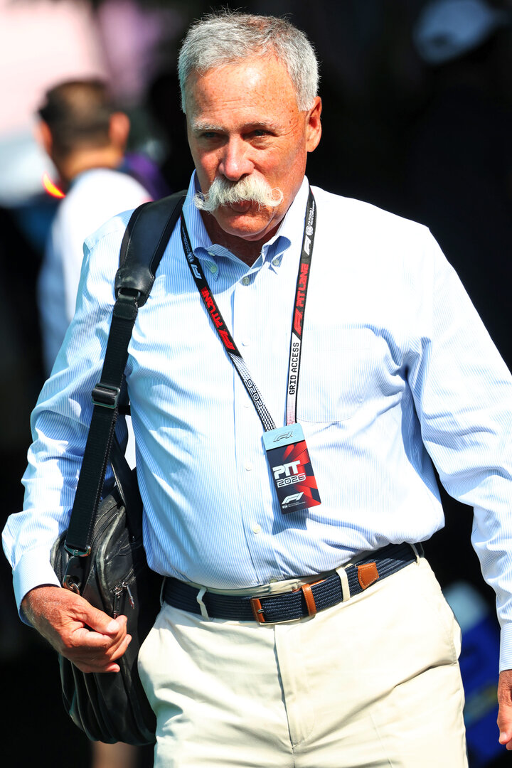 GP MIAMI, Chase Carey (USA) Liberty Media Executive Committee Board Member.
02.05.2026. Formula 1 World Championship, Rd 4, Miami Grand Prix, Miami, Florida, USA, Sprint e Qualifiche Day.
- www.xpbimages.com, EMail: requests@xpbimages.com © Copyright: Bearne / XPB Images