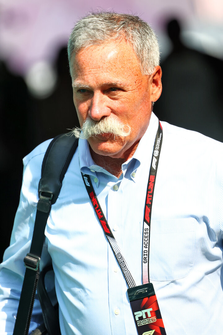 GP MIAMI, Chase Carey (USA) Liberty Media Executive Committee Board Member.
02.05.2026. Formula 1 World Championship, Rd 4, Miami Grand Prix, Miami, Florida, USA, Sprint e Qualifiche Day.
- www.xpbimages.com, EMail: requests@xpbimages.com © Copyright: Bearne / XPB Images