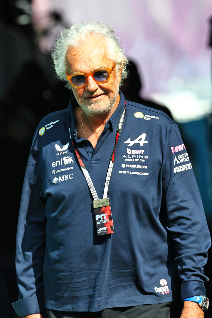 GP MIAMI, Flavio Briatore (ITA) Alpine F1 Team Executive Advisor.
02.05.2026. Formula 1 World Championship, Rd 4, Miami Grand Prix, Miami, Florida, USA, Sprint e Qualifiche Day.
- www.xpbimages.com, EMail: requests@xpbimages.com © Copyright: Bearne / XPB Images