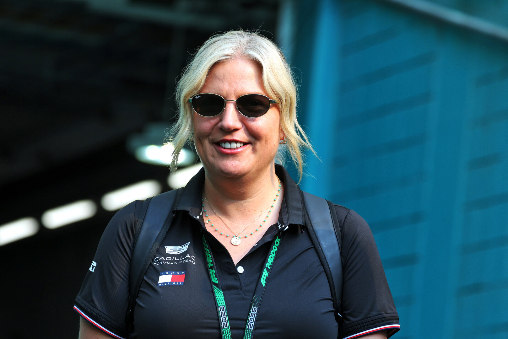 GP MIAMI, Laura Marchant (GBR) Cadillac Formula 1 Team Executive Assistant.
02.05.2026. Formula 1 World Championship, Rd 4, Miami Grand Prix, Miami, Florida, USA, Sprint e Qualifiche Day.
- www.xpbimages.com, EMail: requests@xpbimages.com © Copyright: Moy / XPB Images