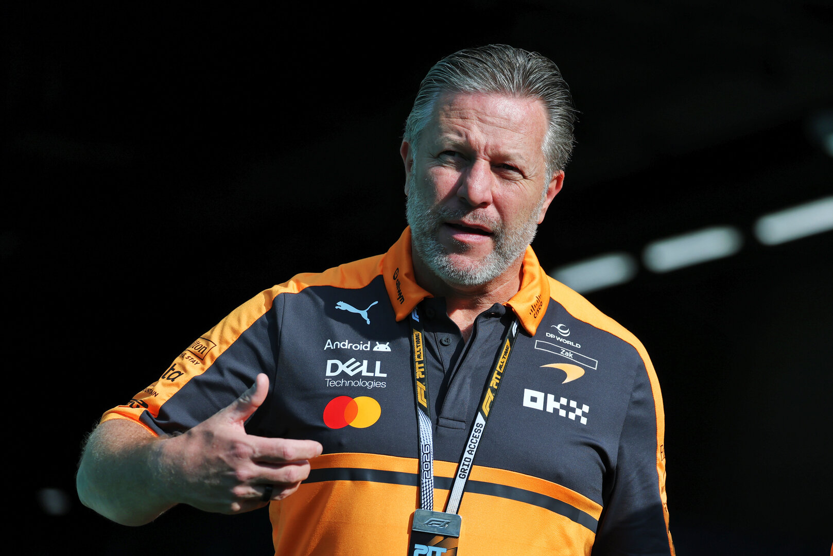 GP MIAMI, Zak Brown (USA) McLaren F1 Team Executive Director.
02.05.2026. Formula 1 World Championship, Rd 4, Miami Grand Prix, Miami, Florida, USA, Sprint e Qualifiche Day.
- www.xpbimages.com, EMail: requests@xpbimages.com © Copyright: Moy / XPB Images