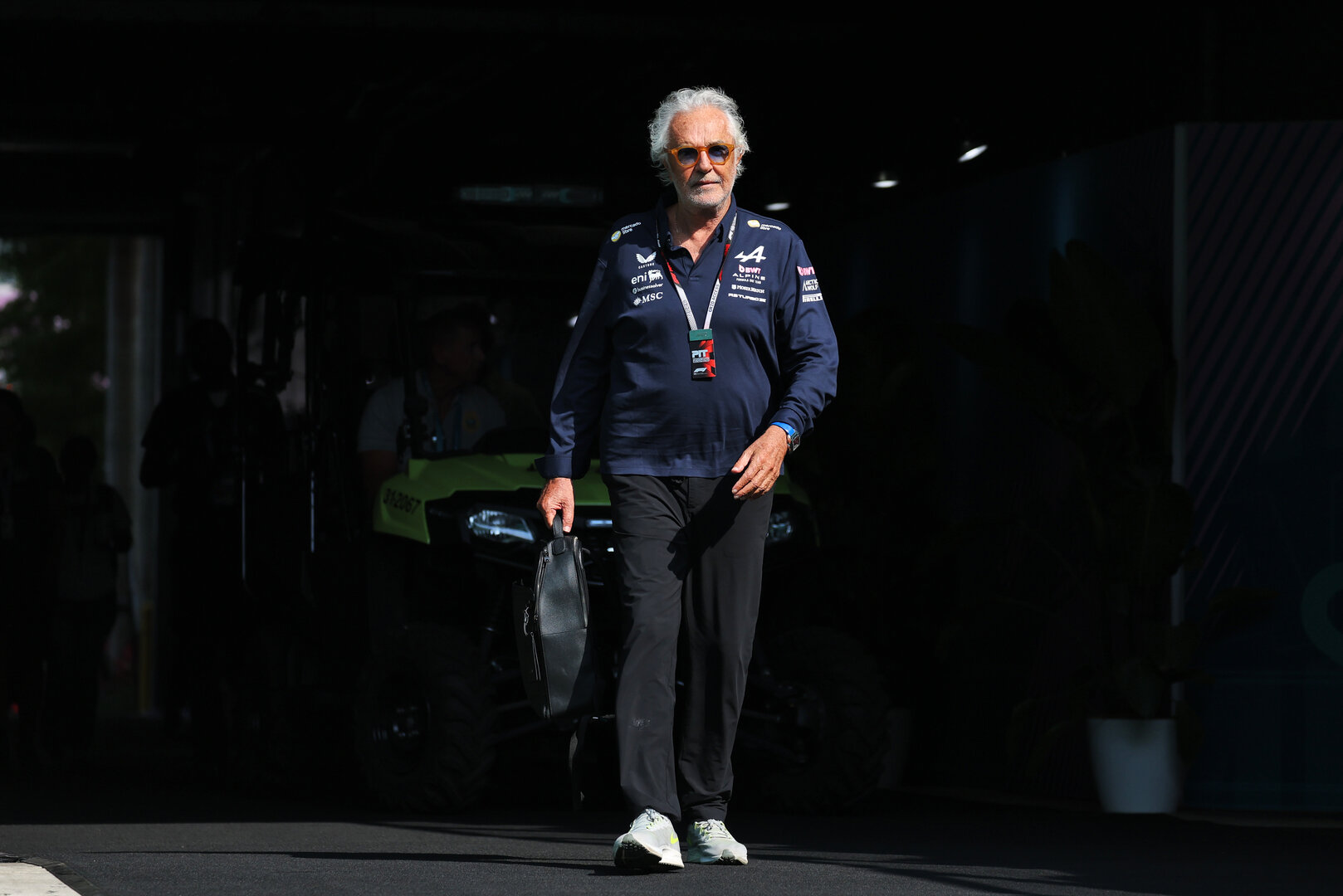 GP MIAMI, Flavio Briatore (ITA) Alpine F1 Team Executive Advisor.
02.05.2026. Formula 1 World Championship, Rd 4, Miami Grand Prix, Miami, Florida, USA, Sprint e Qualifiche Day.
- www.xpbimages.com, EMail: requests@xpbimages.com © Copyright: Moy / XPB Images