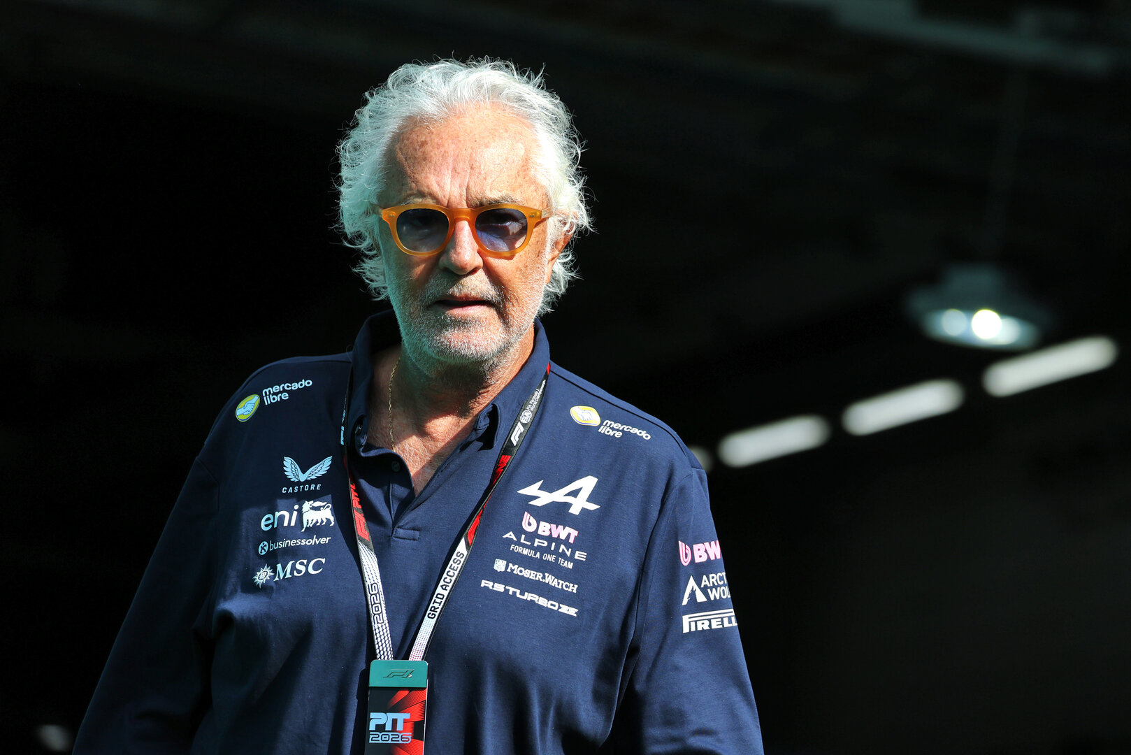 GP MIAMI, Flavio Briatore (ITA) Alpine F1 Team Executive Advisor.
02.05.2026. Formula 1 World Championship, Rd 4, Miami Grand Prix, Miami, Florida, USA, Sprint e Qualifiche Day.
- www.xpbimages.com, EMail: requests@xpbimages.com © Copyright: Moy / XPB Images