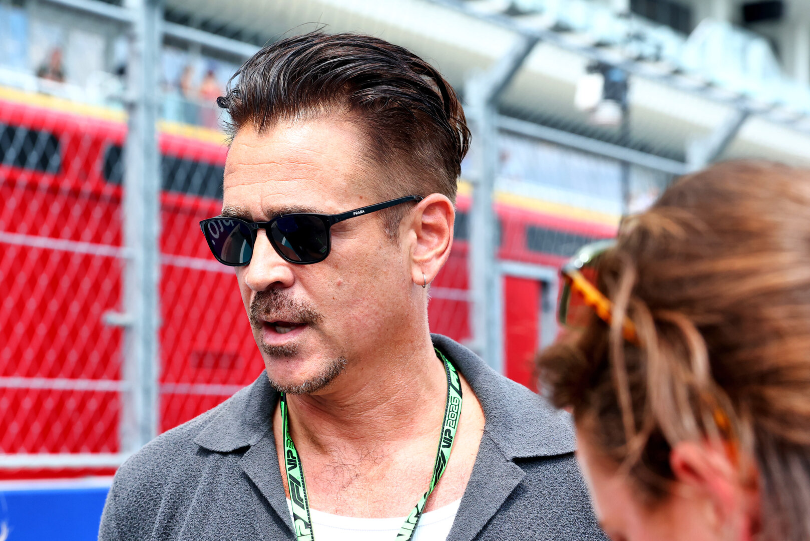 GP MIAMI, Colin Farrell (IRE) Actor, on the grid.
02.05.2026. Formula 1 World Championship, Rd 4, Miami Grand Prix, Miami, Florida, USA, Sprint e Qualifiche Day.
- www.xpbimages.com, EMail: requests@xpbimages.com © Copyright: Bearne / XPB Images