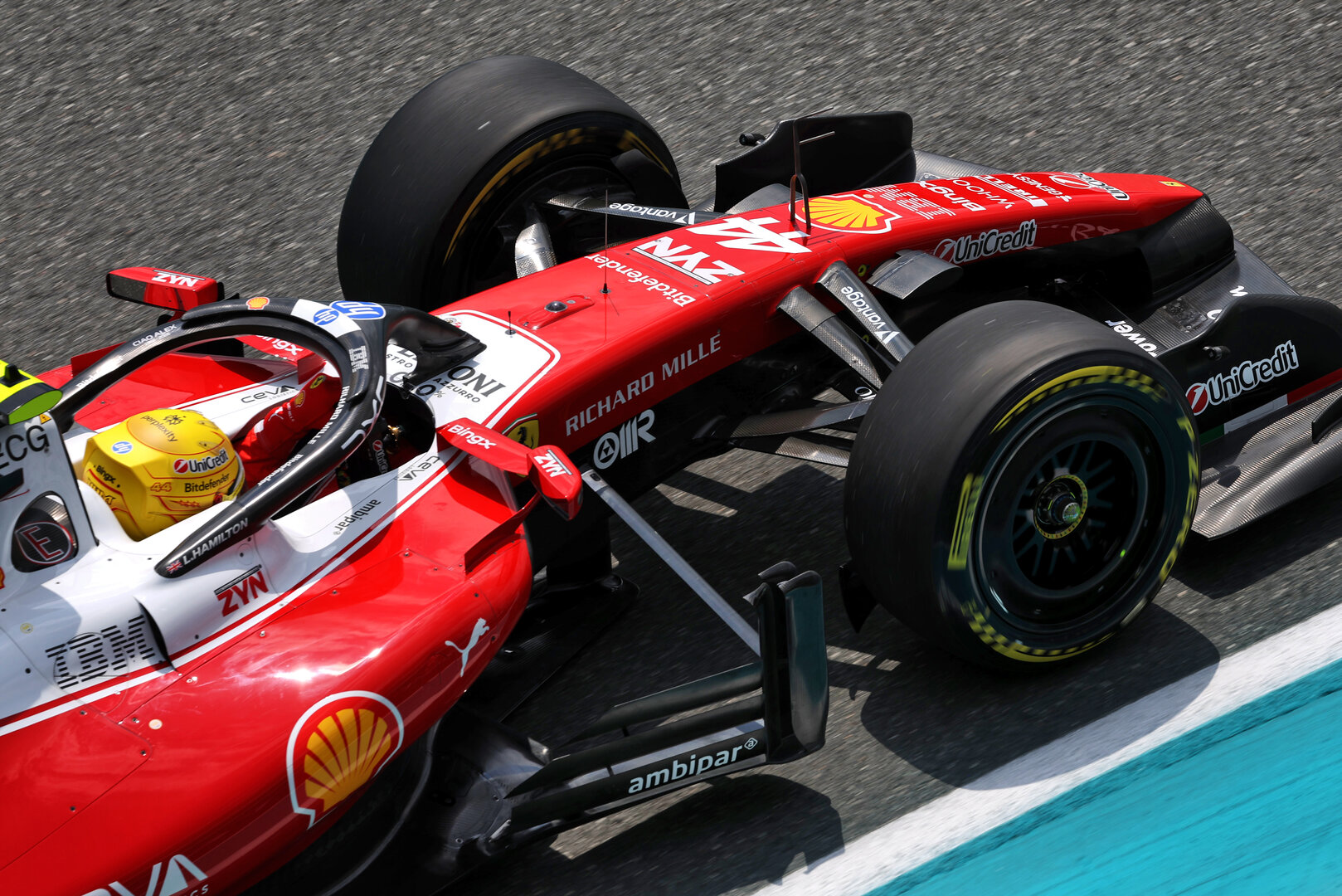 GP MIAMI, Lewis Hamilton (GBR) Ferrari SF-26.
02.05.2026. Formula 1 World Championship, Rd 4, Miami Grand Prix, Miami, Florida, USA, Sprint e Qualifiche Day.
- www.xpbimages.com, EMail: requests@xpbimages.com © Copyright: Dunbar / XPB Images