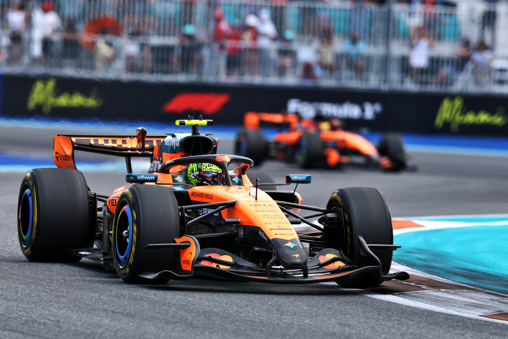 GP MIAMI, Lando Norris (GBR) McLaren F1 Team MCL40.
02.05.2026. Formula 1 World Championship, Rd 4, Miami Grand Prix, Miami, Florida, USA, Sprint e Qualifiche Day.
- www.xpbimages.com, EMail: requests@xpbimages.com © Copyright: Charniaux / XPB Images