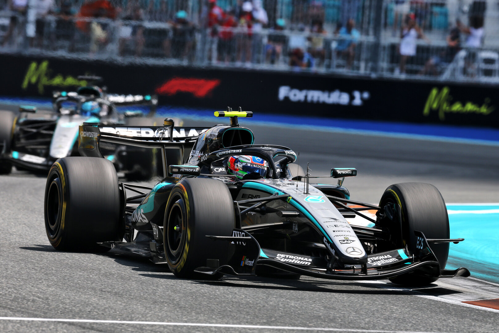 GP MIAMI, Andrea Kimi Antonelli (ITA) Mercedes AMG Formula One Team W17.
02.05.2026. Formula 1 World Championship, Rd 4, Miami Grand Prix, Miami, Florida, USA, Sprint e Qualifiche Day.
- www.xpbimages.com, EMail: requests@xpbimages.com © Copyright: Charniaux / XPB Images