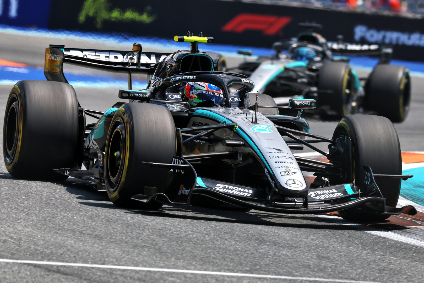 GP MIAMI, Andrea Kimi Antonelli (ITA) Mercedes AMG Formula One Team W17.
02.05.2026. Formula 1 World Championship, Rd 4, Miami Grand Prix, Miami, Florida, USA, Sprint e Qualifiche Day.
- www.xpbimages.com, EMail: requests@xpbimages.com © Copyright: Charniaux / XPB Images