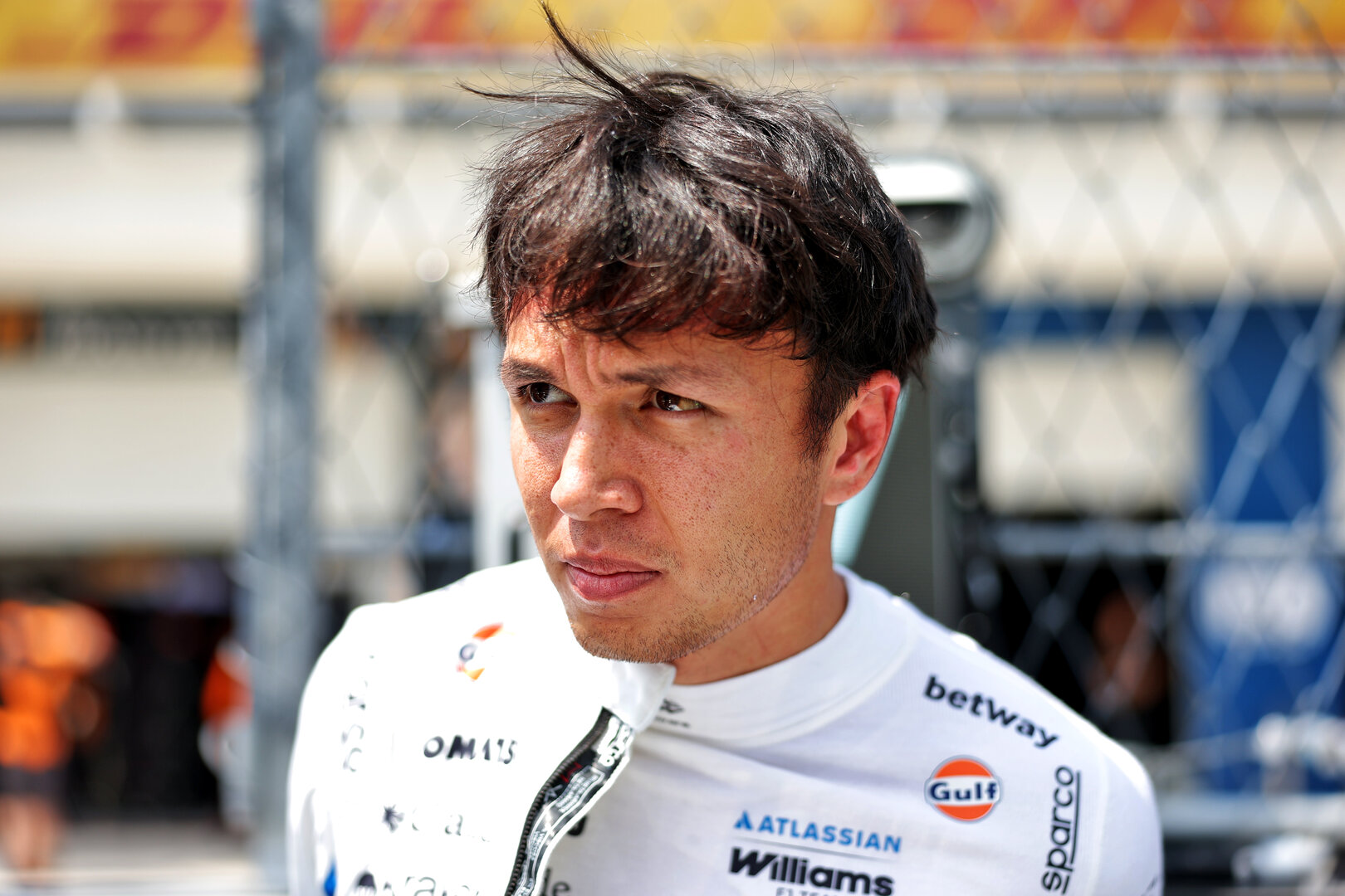 GP MIAMI, Alexander Albon (THA) Williams F1 Team on the grid.
02.05.2026. Formula 1 World Championship, Rd 4, Miami Grand Prix, Miami, Florida, USA, Sprint e Qualifiche Day.
- www.xpbimages.com, EMail: requests@xpbimages.com © Copyright: Charniaux / XPB Images