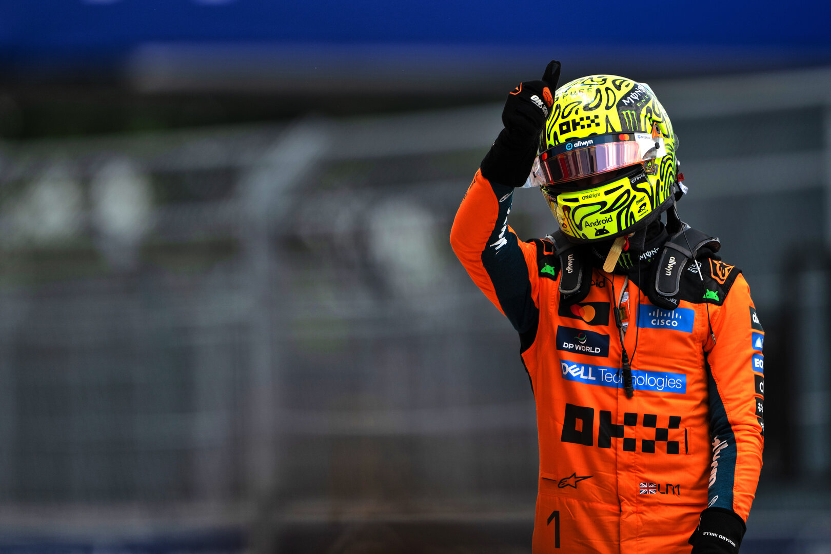 GP MIAMI, Sprint winner Lando Norris (GBR) McLaren F1 Team celebrates in parc ferme.
02.05.2026. Formula 1 World Championship, Rd 4, Miami Grand Prix, Miami, Florida, USA, Sprint e Qualifiche Day.
- www.xpbimages.com, EMail: requests@xpbimages.com © Copyright: Price / XPB Images