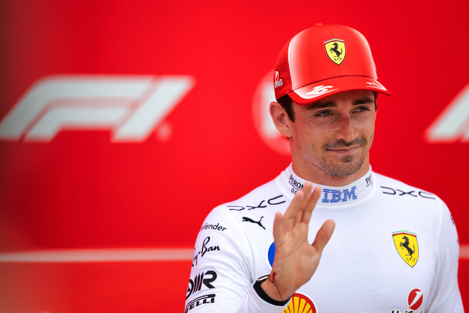 GP MIAMI, Third placed Charles Leclerc (MON) Ferrari in Sprint parc ferme.
02.05.2026. Formula 1 World Championship, Rd 4, Miami Grand Prix, Miami, Florida, USA, Sprint e Qualifiche Day.
- www.xpbimages.com, EMail: requests@xpbimages.com © Copyright: Price / XPB Images