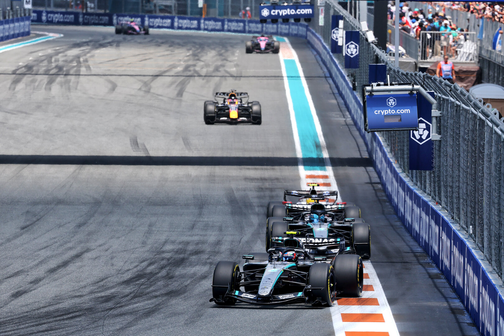 GP MIAMI, Andrea Kimi Antonelli (ITA) Mercedes AMG Formula One Team W17.
02.05.2026. Formula 1 World Championship, Rd 4, Miami Grand Prix, Miami, Florida, USA, Sprint e Qualifiche Day.
- www.xpbimages.com, EMail: requests@xpbimages.com © Copyright: Moy / XPB Images