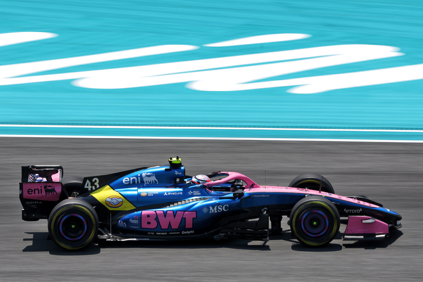 GP MIAMI, Franco Colapinto (ARG) Alpine F1 Team A526.
02.05.2026. Formula 1 World Championship, Rd 4, Miami Grand Prix, Miami, Florida, USA, Sprint e Qualifiche Day.
- www.xpbimages.com, EMail: requests@xpbimages.com © Copyright: Dunbar / XPB Images