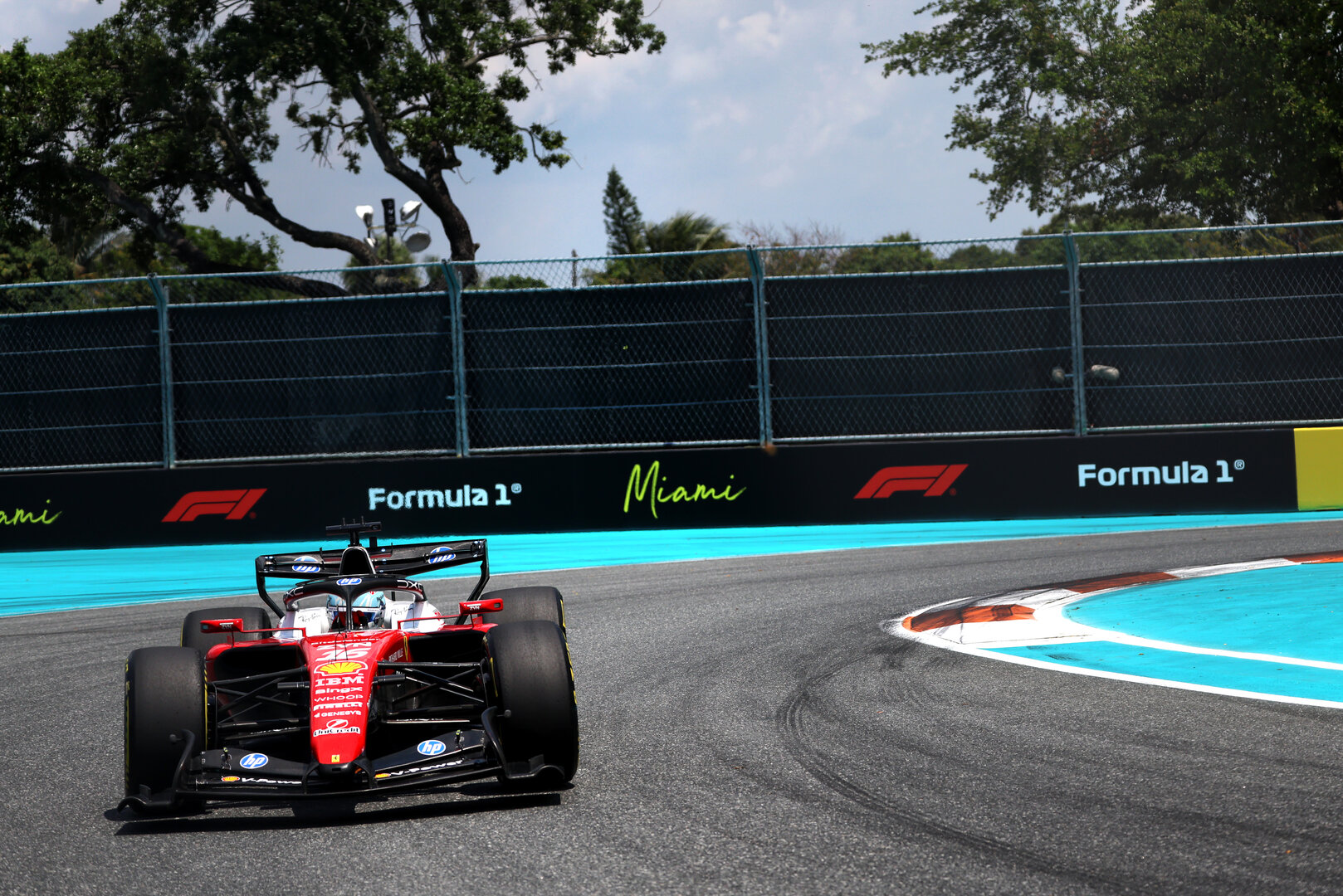 GP MIAMI, Charles Leclerc (MON) Ferrari SF-26.
02.05.2026. Formula 1 World Championship, Rd 4, Miami Grand Prix, Miami, Florida, USA, Sprint e Qualifiche Day.
 - www.xpbimages.com, EMail: requests@xpbimages.com © Copyright: Rew / XPB Images