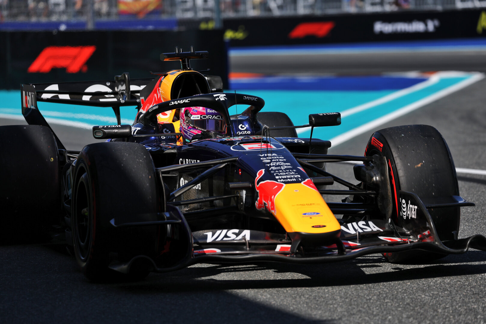 GP MIAMI, Max Verstappen (NLD) Red Bull Racing RB22.
02.05.2026. Formula 1 World Championship, Rd 4, Miami Grand Prix, Miami, Florida, USA, Sprint e Qualifiche Day.
- www.xpbimages.com, EMail: requests@xpbimages.com © Copyright: Dunbar / XPB Images