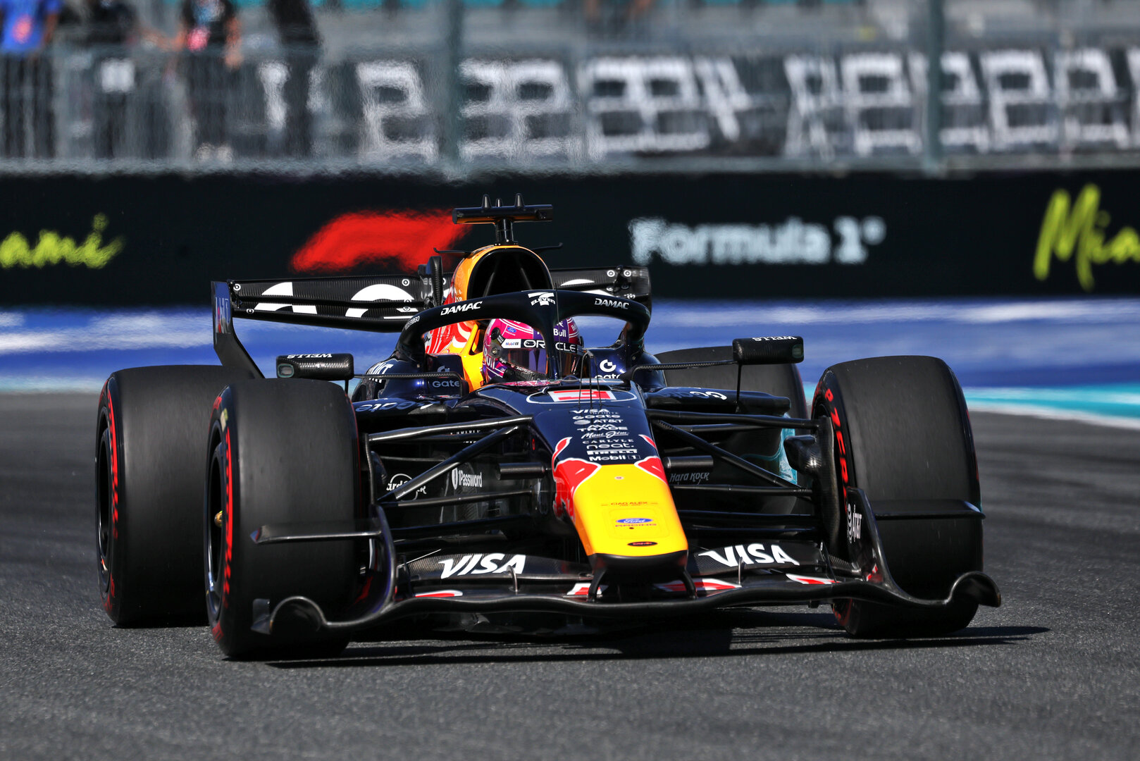 GP MIAMI, Max Verstappen (NLD) Red Bull Racing RB22.
02.05.2026. Formula 1 World Championship, Rd 4, Miami Grand Prix, Miami, Florida, USA, Sprint e Qualifiche Day.
- www.xpbimages.com, EMail: requests@xpbimages.com © Copyright: Dunbar / XPB Images