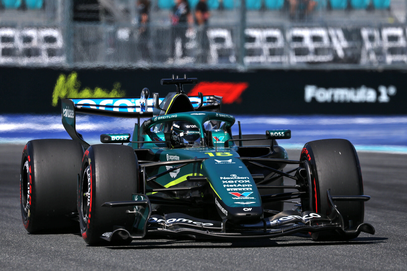 GP MIAMI, Lance Stroll (CDN) Aston Martin F1 Team AMR26.
02.05.2026. Formula 1 World Championship, Rd 4, Miami Grand Prix, Miami, Florida, USA, Sprint e Qualifiche Day.
- www.xpbimages.com, EMail: requests@xpbimages.com © Copyright: Dunbar / XPB Images