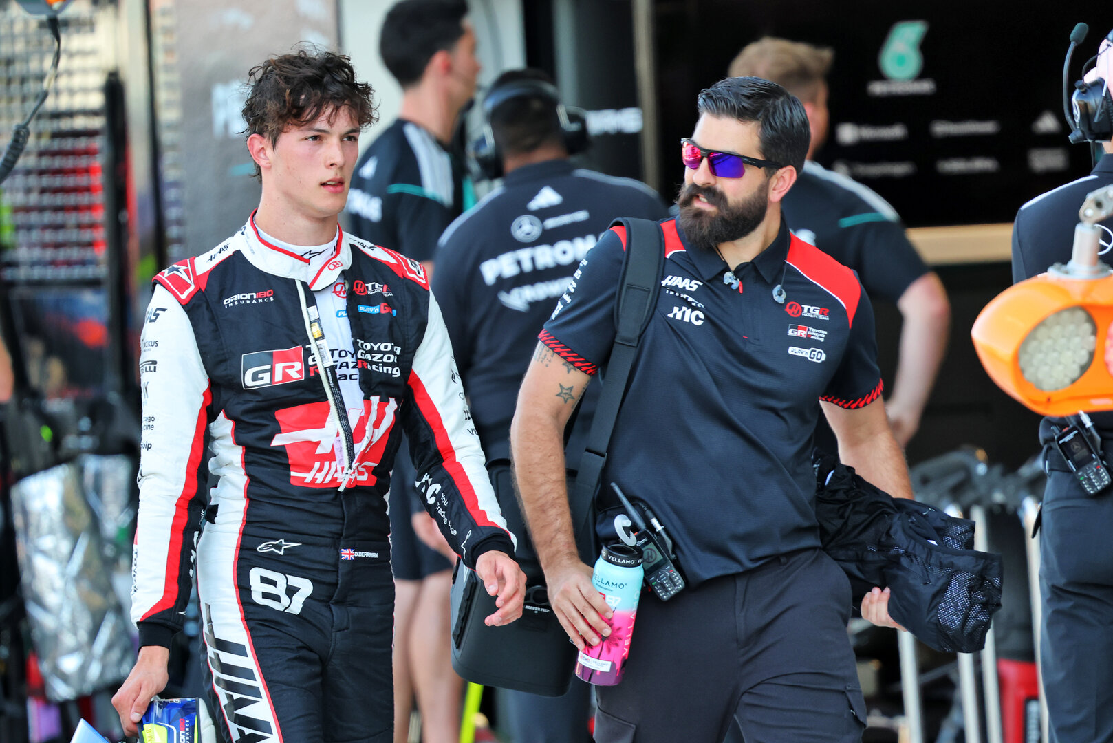 GP MIAMI, Oliver Bearman (GBR) Haas F1 Team.
02.05.2026. Formula 1 World Championship, Rd 4, Miami Grand Prix, Miami, Florida, USA, Sprint e Qualifiche Day.
- www.xpbimages.com, EMail: requests@xpbimages.com © Copyright: Batchelor / XPB Images