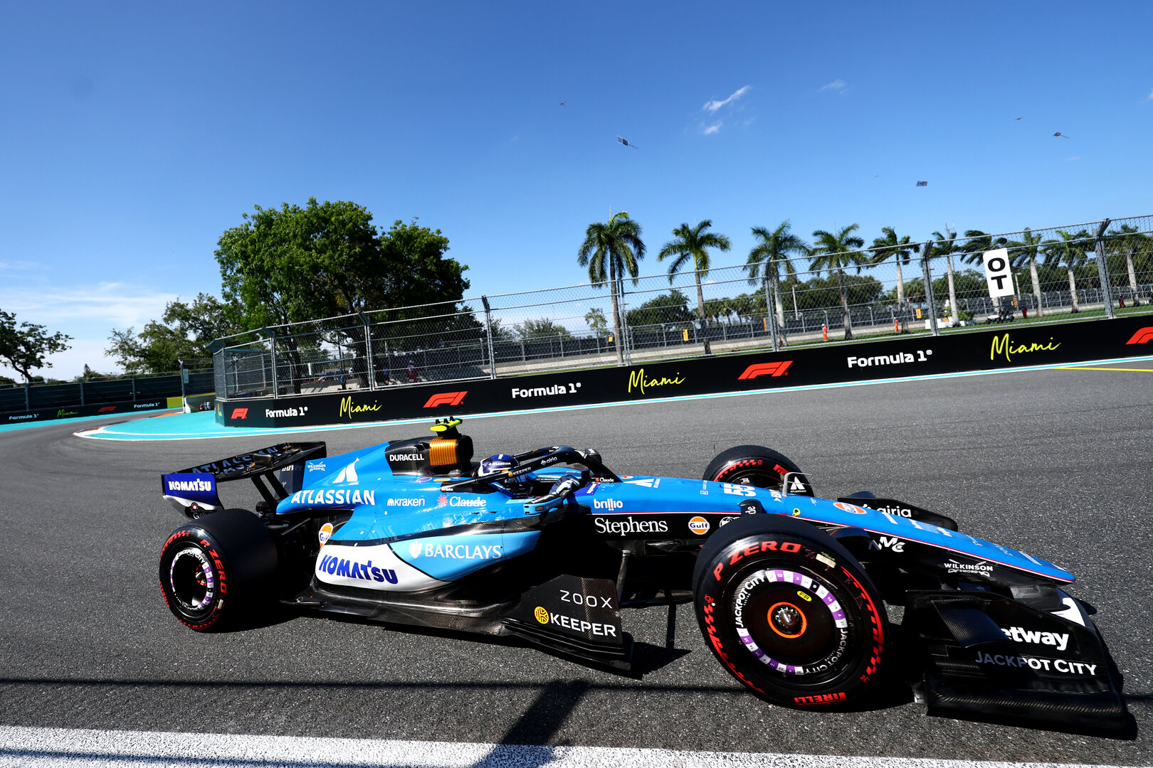 GP MIAMI, Carlos Sainz (ESP) Williams F1 Team FW48.
02.05.2026. Formula 1 World Championship, Rd 4, Miami Grand Prix, Miami, Florida, USA, Sprint e Qualifiche Day.
- www.xpbimages.com, EMail: requests@xpbimages.com © Copyright: Bearne / XPB Images
