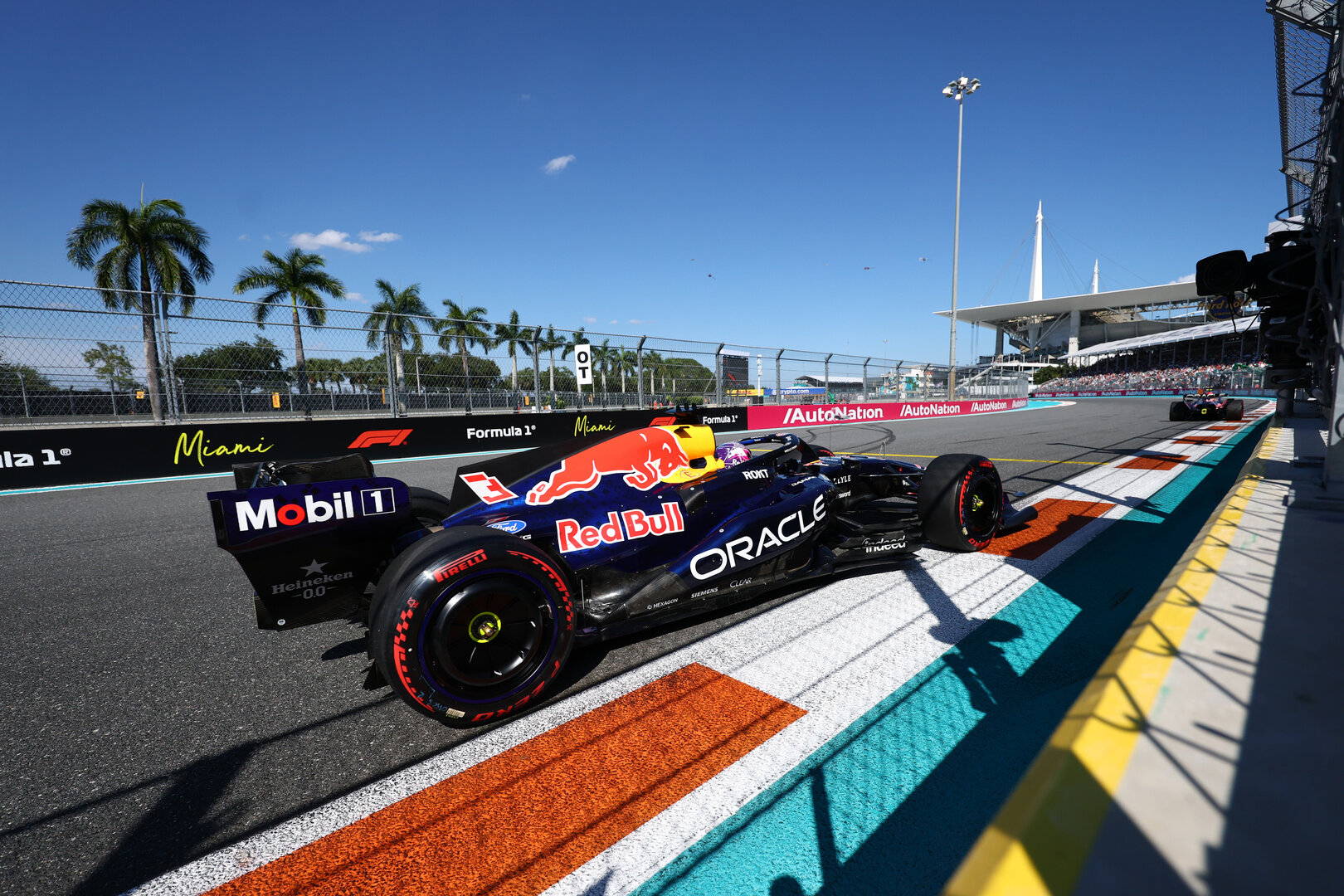 GP MIAMI, Max Verstappen (NLD) Red Bull Racing RB22.
02.05.2026. Formula 1 World Championship, Rd 4, Miami Grand Prix, Miami, Florida, USA, Sprint e Qualifiche Day.
- www.xpbimages.com, EMail: requests@xpbimages.com © Copyright: Bearne / XPB Images