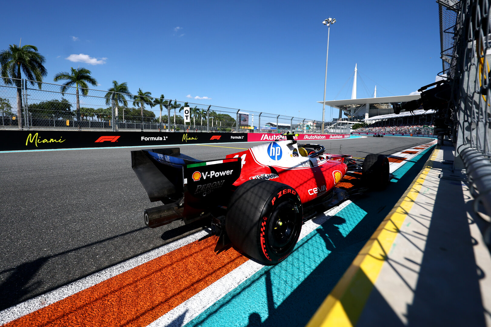 GP MIAMI, Lewis Hamilton (GBR) Ferrari SF-26.
02.05.2026. Formula 1 World Championship, Rd 4, Miami Grand Prix, Miami, Florida, USA, Sprint e Qualifiche Day.
- www.xpbimages.com, EMail: requests@xpbimages.com © Copyright: Bearne / XPB Images