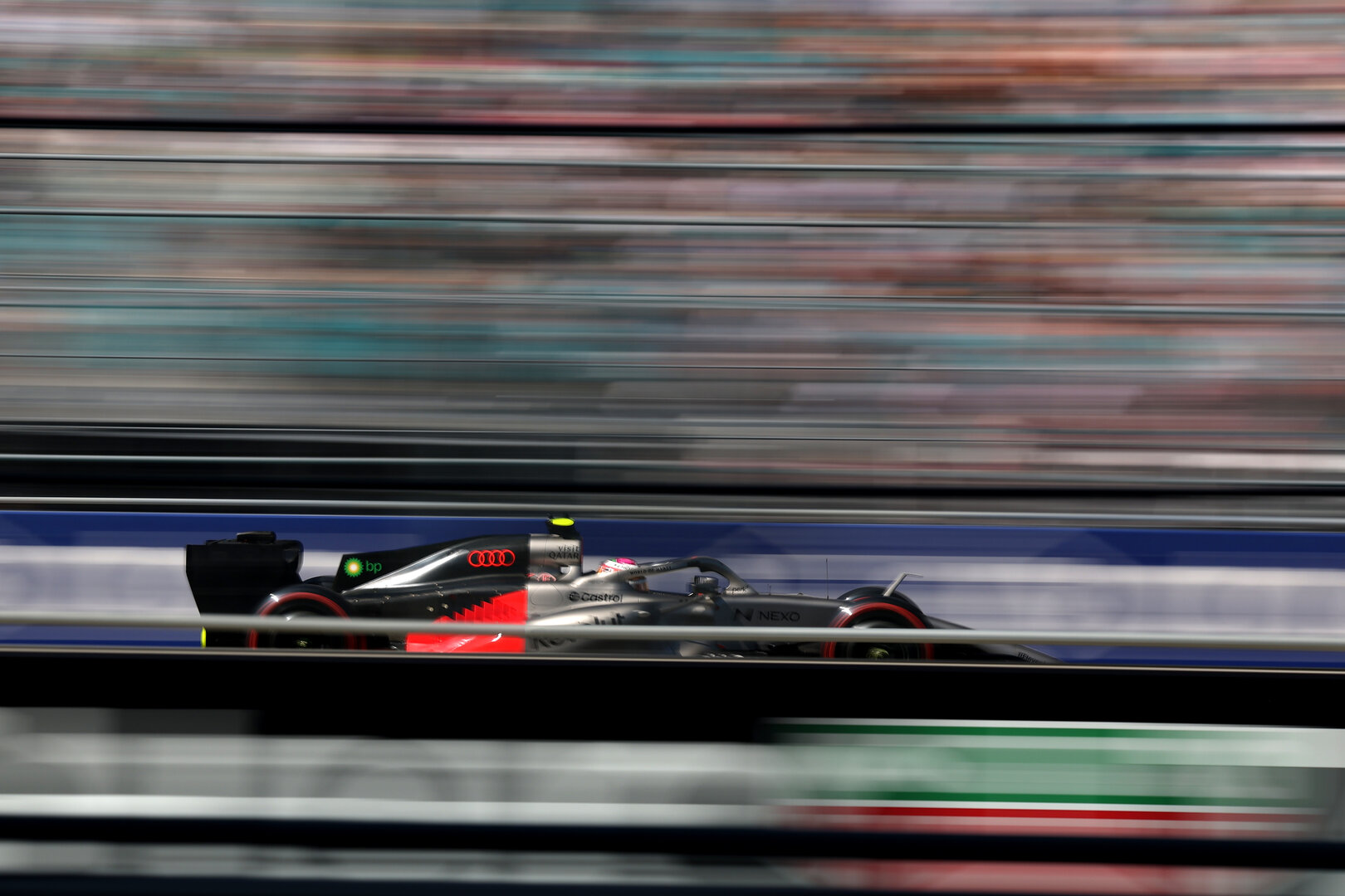 GP MIAMI, Gabriel Bortoleto (BRA) Audi F1 Team R26.
02.05.2026. Formula 1 World Championship, Rd 4, Miami Grand Prix, Miami, Florida, USA, Sprint e Qualifiche Day.
- www.xpbimages.com, EMail: requests@xpbimages.com © Copyright: Dunbar / XPB Images
