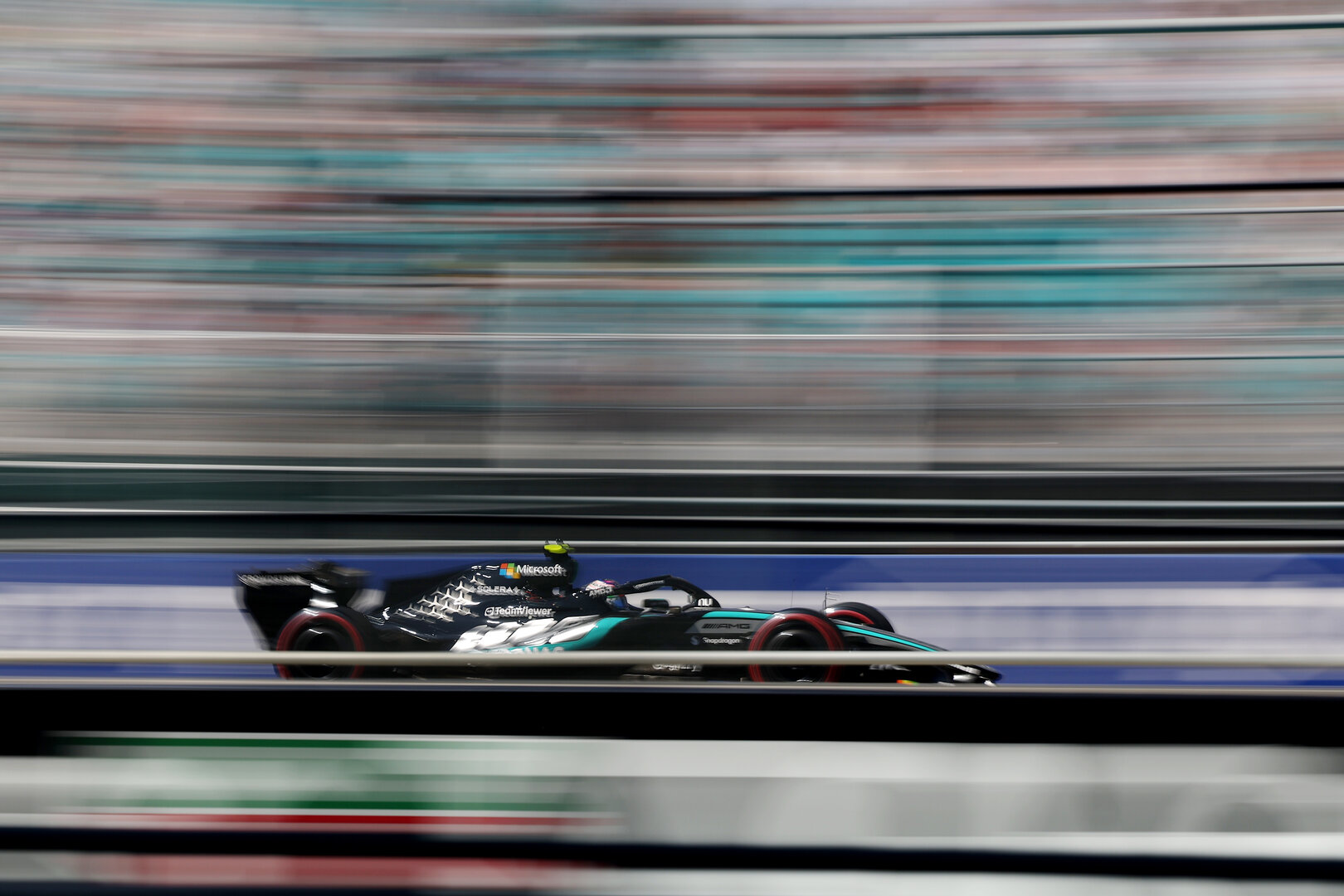 GP MIAMI, Andrea Kimi Antonelli (ITA) Mercedes AMG Formula One Team W17.
02.05.2026. Formula 1 World Championship, Rd 4, Miami Grand Prix, Miami, Florida, USA, Sprint e Qualifiche Day.
- www.xpbimages.com, EMail: requests@xpbimages.com © Copyright: Dunbar / XPB Images