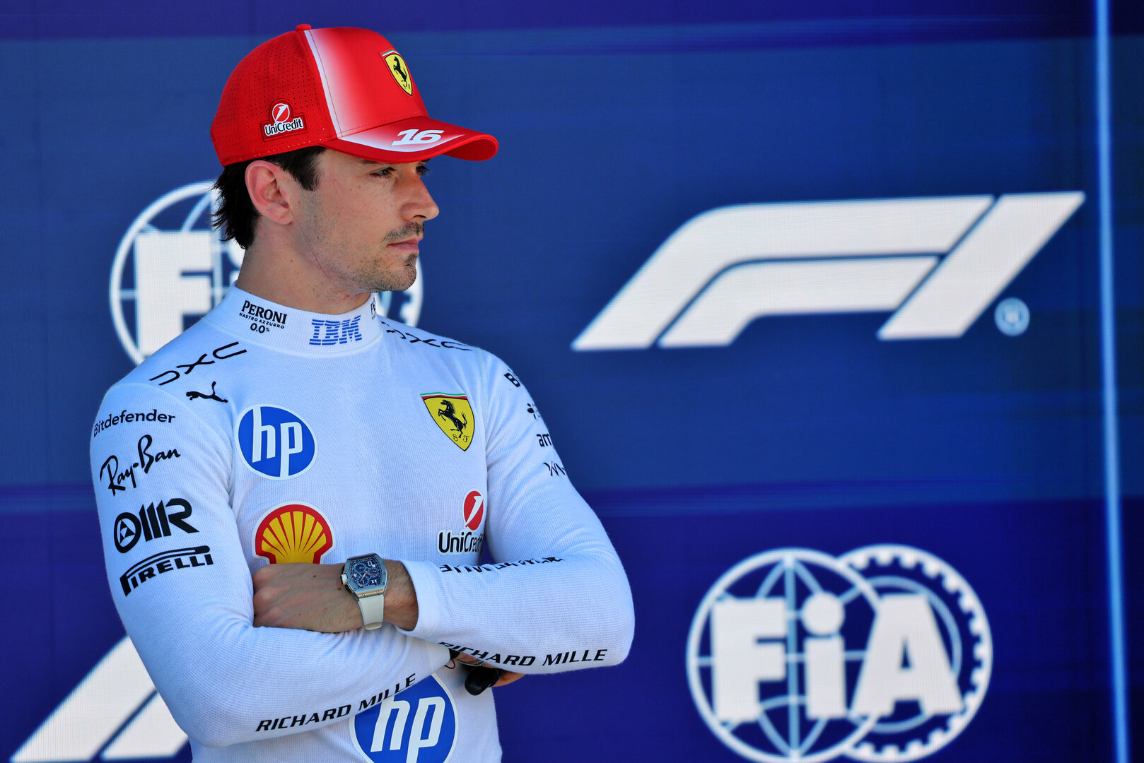 GP MIAMI, Charles Leclerc (MON) Ferrari in qualifying parc ferme.
02.05.2026. Formula 1 World Championship, Rd 4, Miami Grand Prix, Miami, Florida, USA, Sprint e Qualifiche Day.
- www.xpbimages.com, EMail: requests@xpbimages.com © Copyright: Batchelor / XPB Images