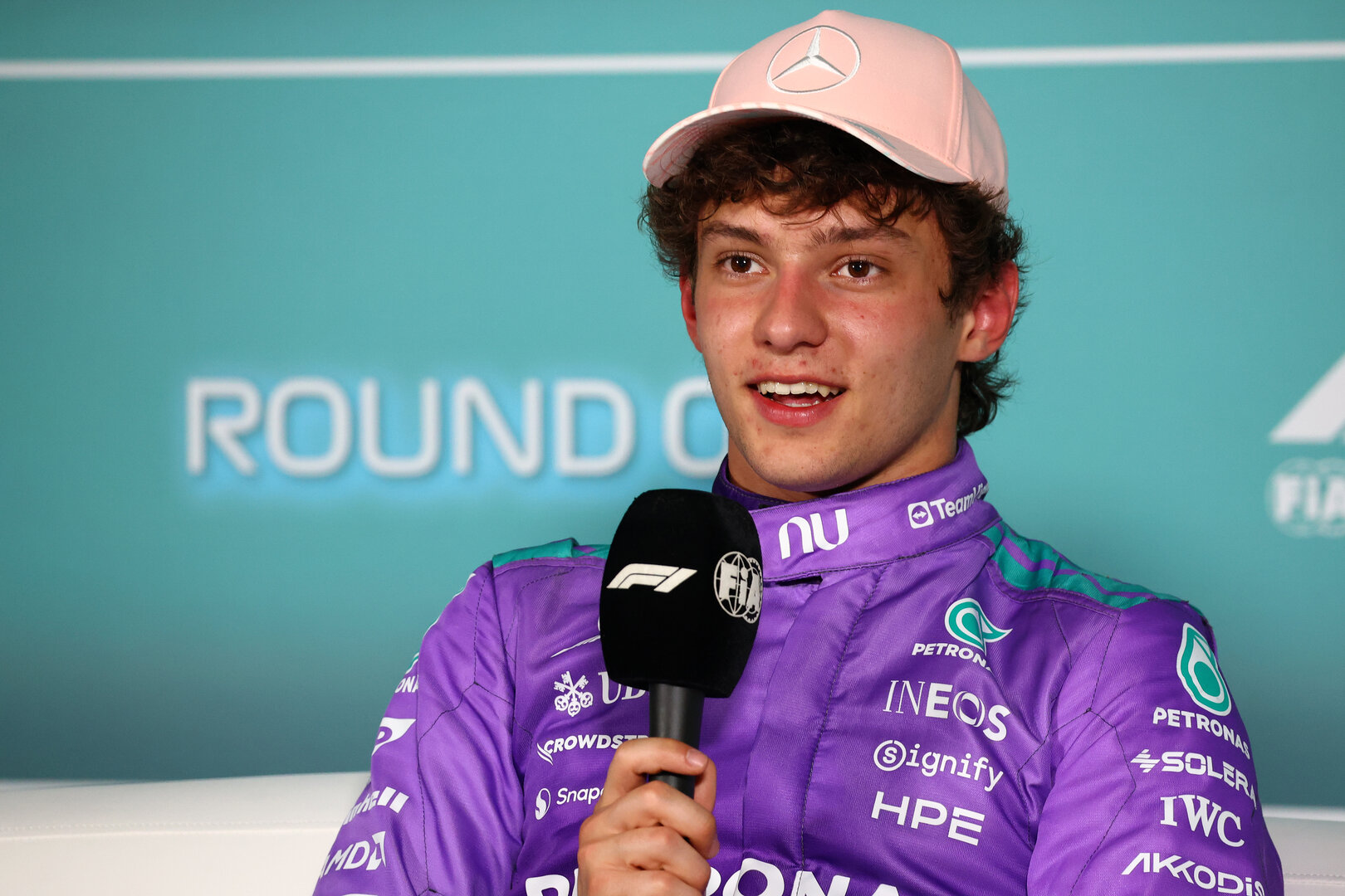 GP MIAMI, Andrea Kimi Antonelli (ITA) Mercedes AMG Formula One Team in the post qualifying FIA Press Conference.
02.05.2026. Formula 1 World Championship, Rd 4, Miami Grand Prix, Miami, Florida, USA, Sprint e Qualifiche Day.
- www.xpbimages.com, EMail: requests@xpbimages.com © Copyright: Bearne / XPB Images