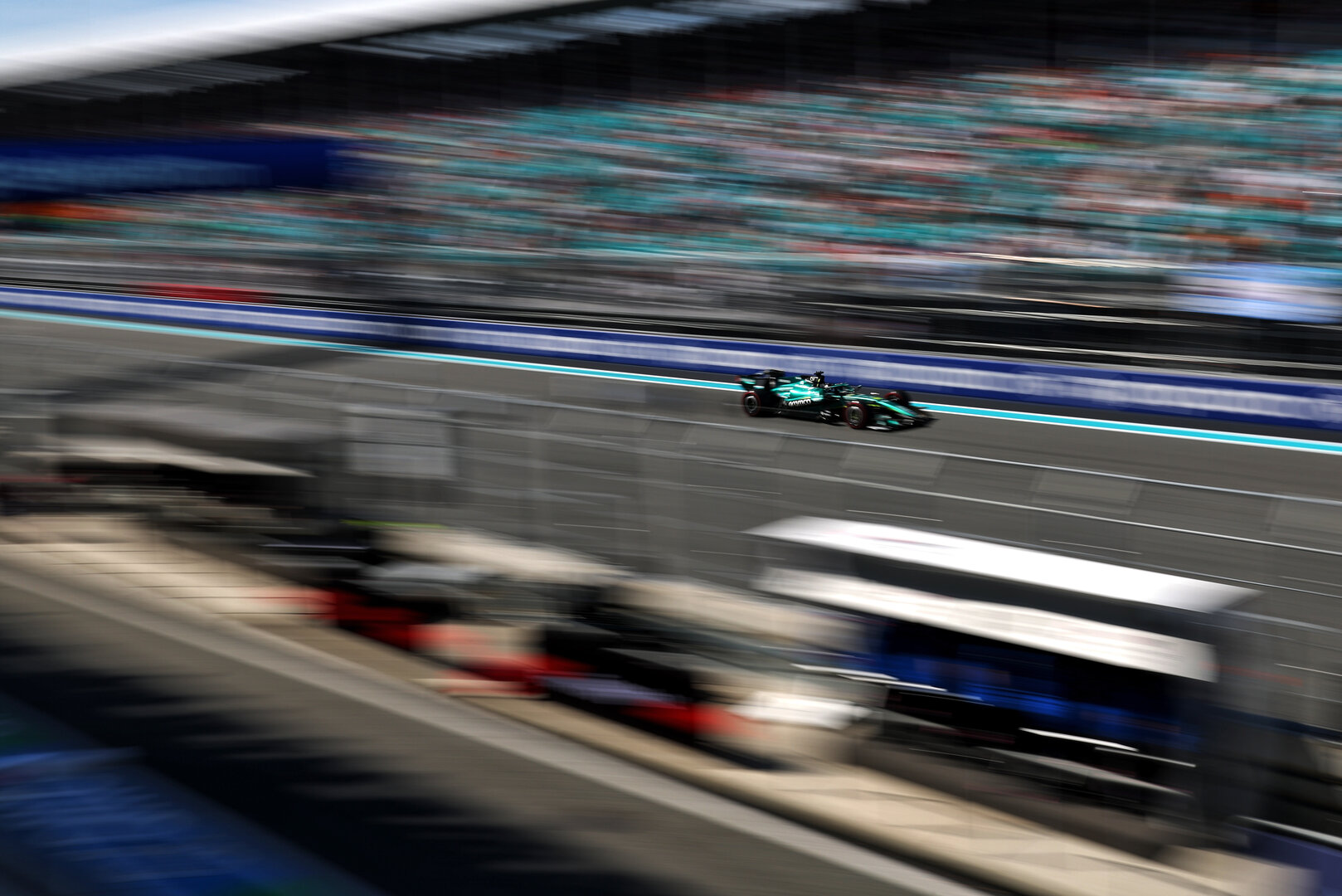 GP MIAMI, Lance Stroll (CDN) Aston Martin F1 Team AMR26.
02.05.2026. Formula 1 World Championship, Rd 4, Miami Grand Prix, Miami, Florida, USA, Sprint e Qualifiche Day.
- www.xpbimages.com, EMail: requests@xpbimages.com © Copyright: Rew / XPB Images