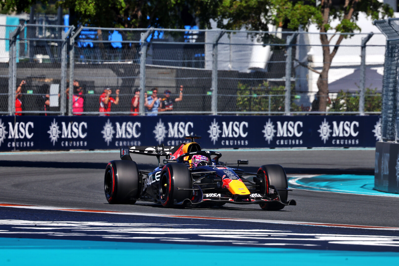 GP MIAMI, Max Verstappen (NLD) Red Bull Racing RB22.
02.05.2026. Formula 1 World Championship, Rd 4, Miami Grand Prix, Miami, Florida, USA, Sprint e Qualifiche Day.
- www.xpbimages.com, EMail: requests@xpbimages.com © Copyright: Patching / XPB Images