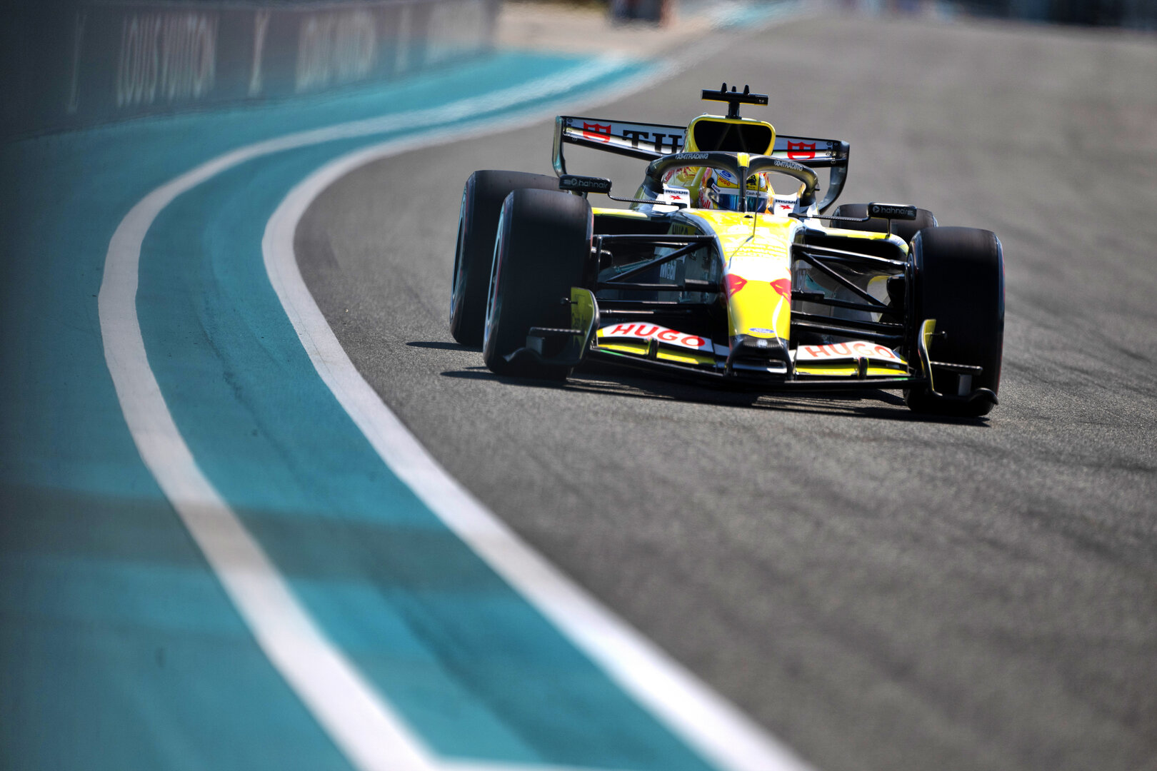 GP MIAMI, Arvid Lindblad (GBR) Racing Bulls Formula One Team VCARB 03.
02.05.2026. Formula 1 World Championship, Rd 4, Miami Grand Prix, Miami, Florida, USA, Sprint e Qualifiche Day.
- www.xpbimages.com, EMail: requests@xpbimages.com © Copyright: Price / XPB Images