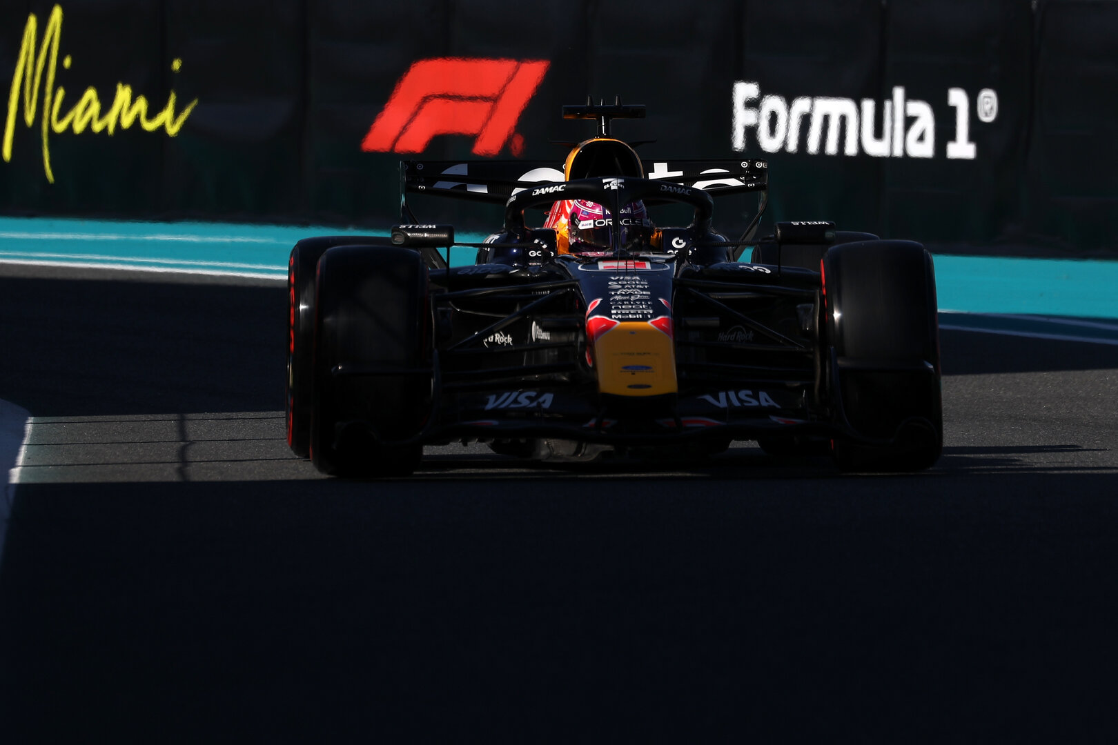 GP MIAMI, Max Verstappen (NLD) Red Bull Racing RB22.
02.05.2026. Formula 1 World Championship, Rd 4, Miami Grand Prix, Miami, Florida, USA, Sprint e Qualifiche Day.
- www.xpbimages.com, EMail: requests@xpbimages.com © Copyright: Dunbar / XPB Images